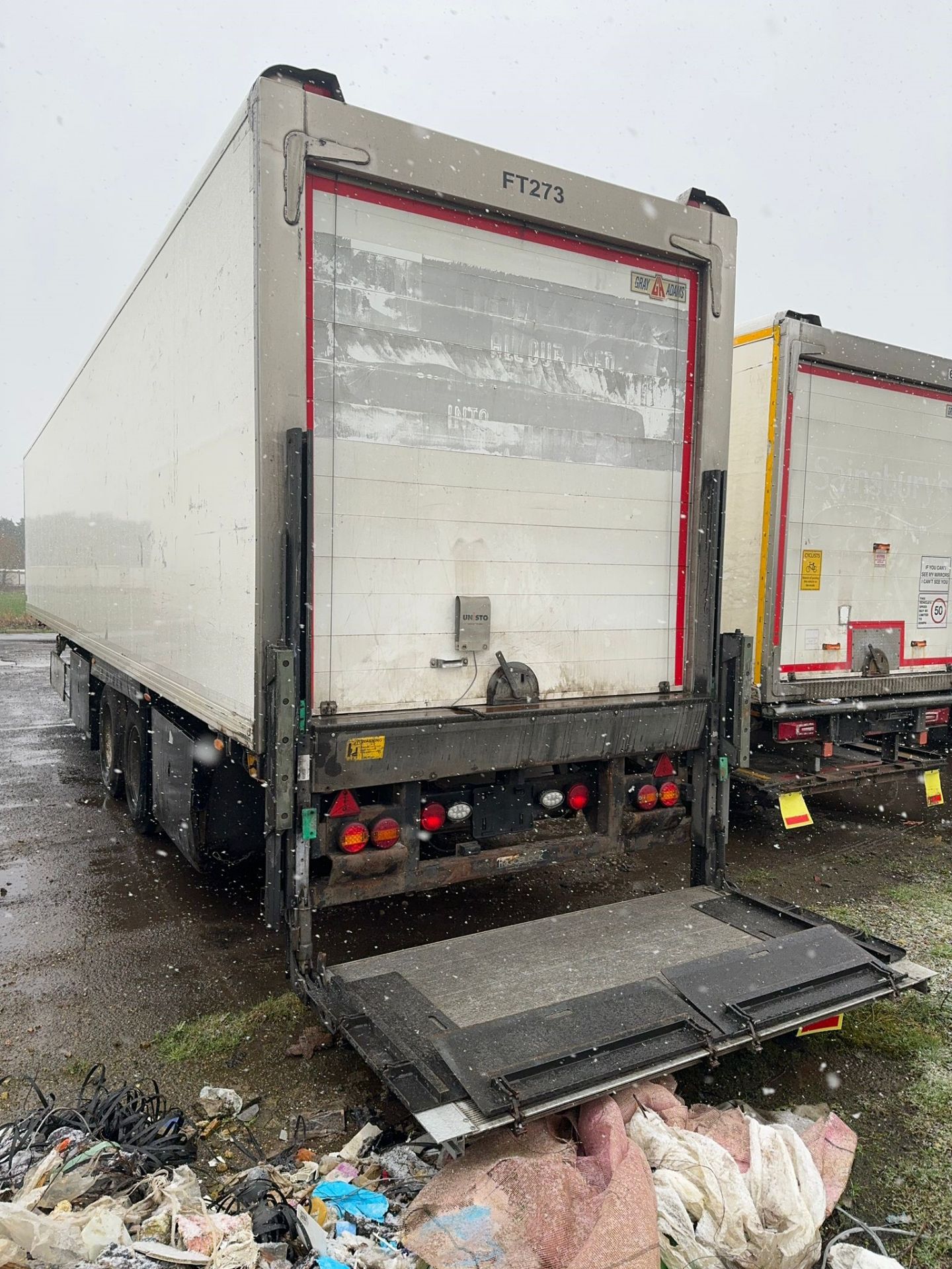 2014 G&A 13.6m Tandem Axle Refrigerated Multi-Temp Trailer - Image 9 of 15