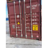 NO RESERVE - 40ft HC Shipping Container - ref XHCU5276677