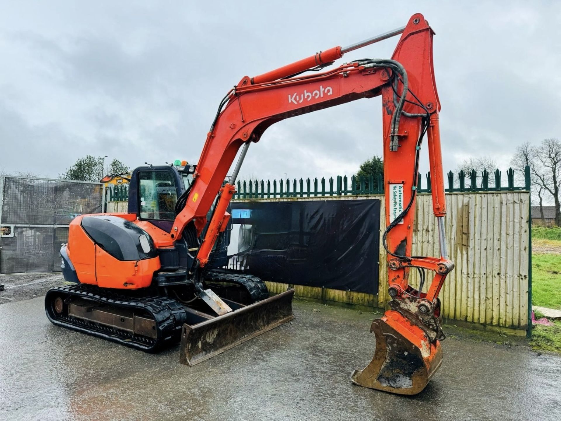 2013, KUBOTA KX080-3 EXCAVATOR - Image 8 of 16