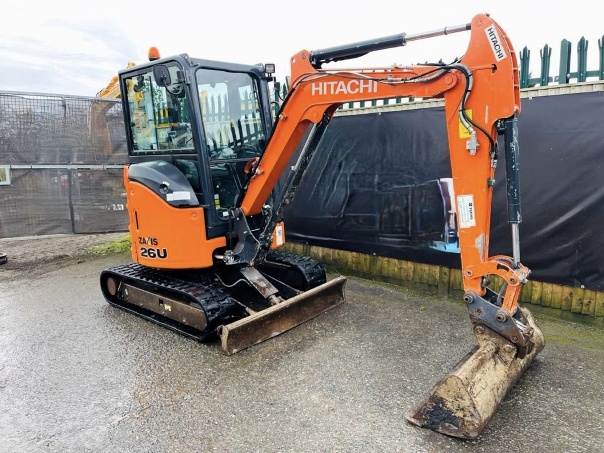 2016, HITACHI ZX26U-5A EXCAVATOR - Image 12 of 14