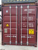 NO RESERVE - 40ft HC Shipping Container - ref JHBU2025411