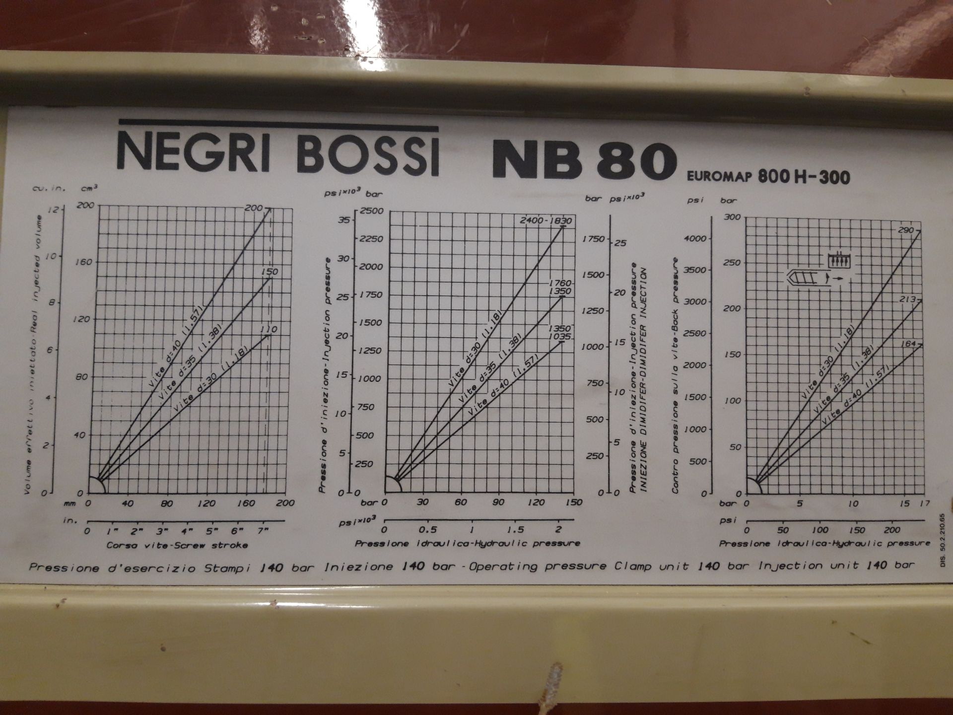 1996, Negri Bossi NB 80 - Image 9 of 11