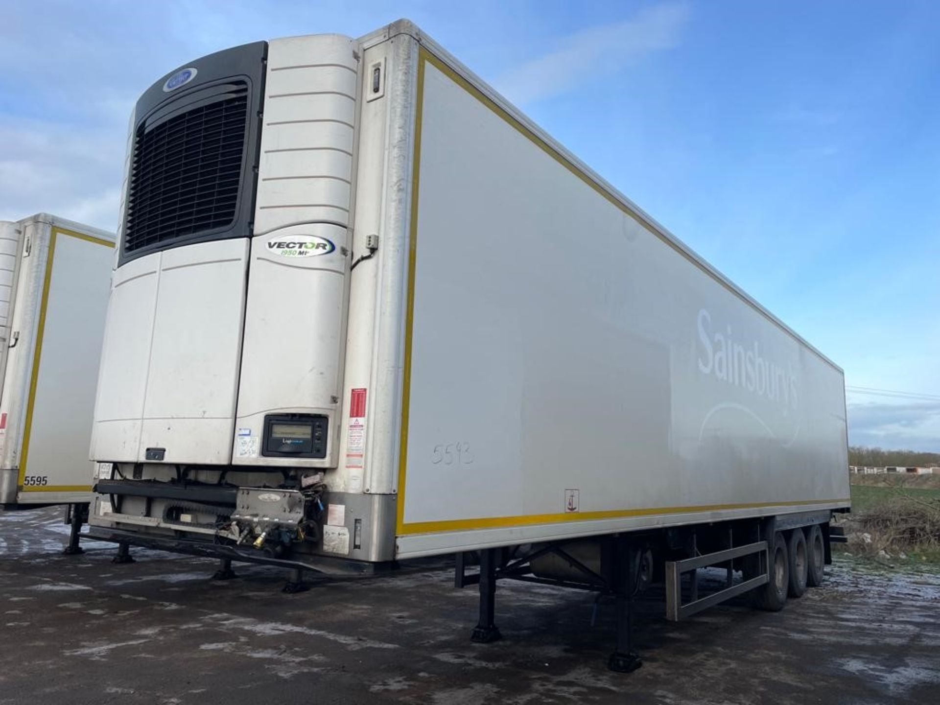 2014 G&A 13.6m Tri Axle Refrigerated Multi-Temp Trailer - Image 6 of 12