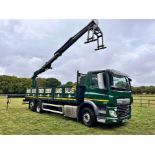 2016, DAF CF75 - Remote Crane Lorry (6x2) 26 Ton, Rear Steer EURO 6