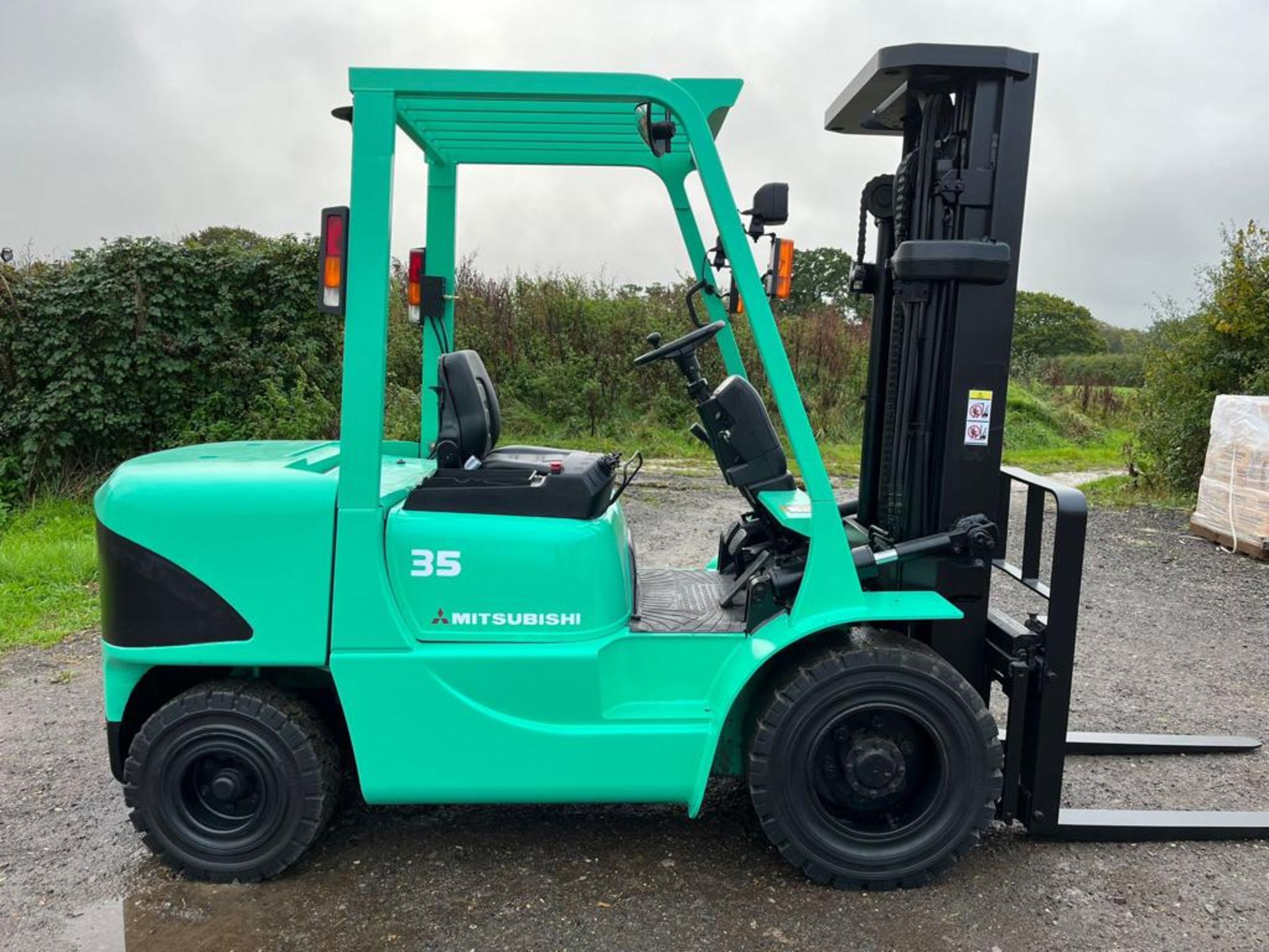 MITSUBISHI, 3.5 Tonne Diesel Forklift - Image 6 of 9