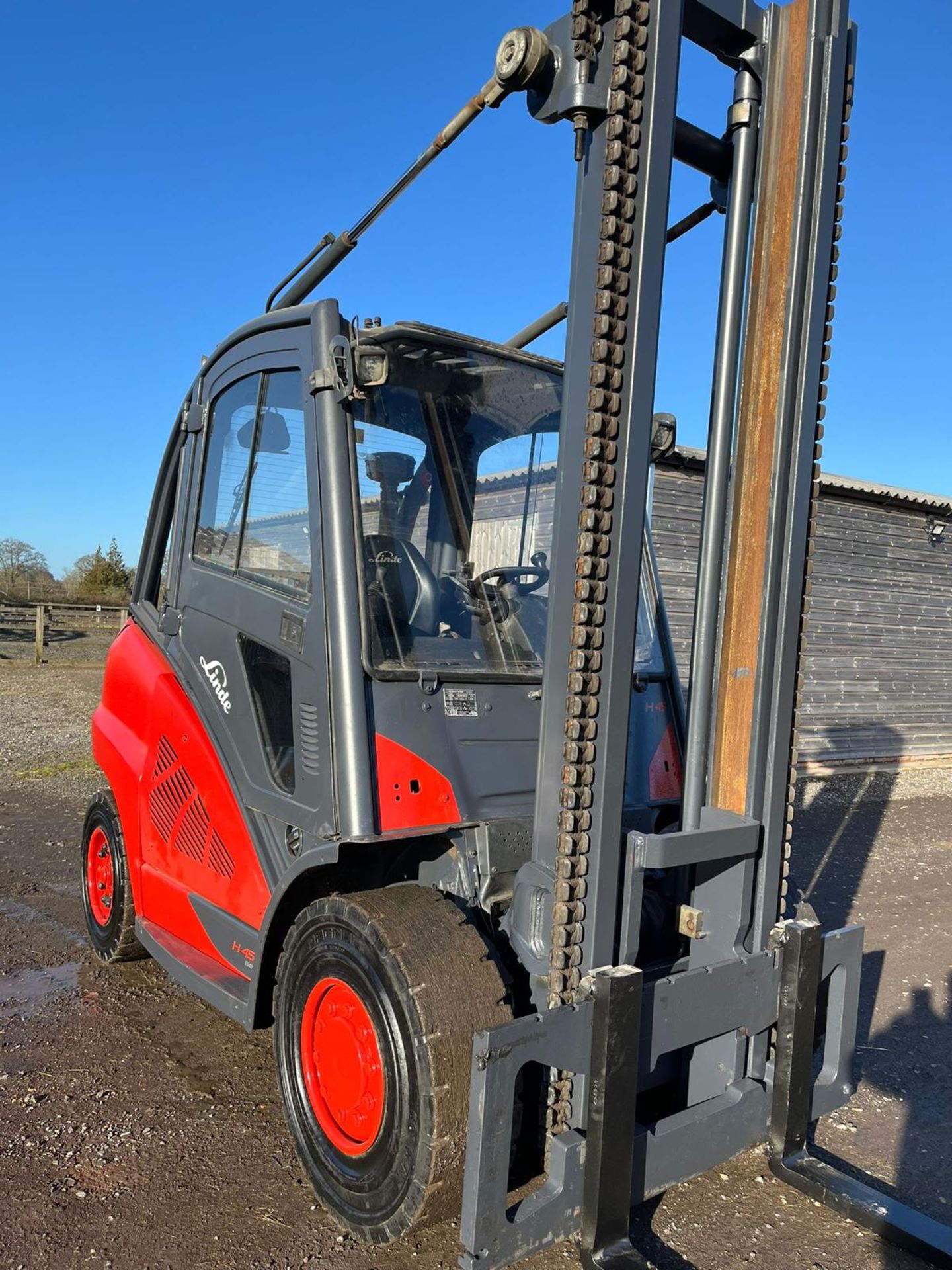 2016 - LINDE, H45D - 4.5 Tonne Diesel Forklift - Image 7 of 12