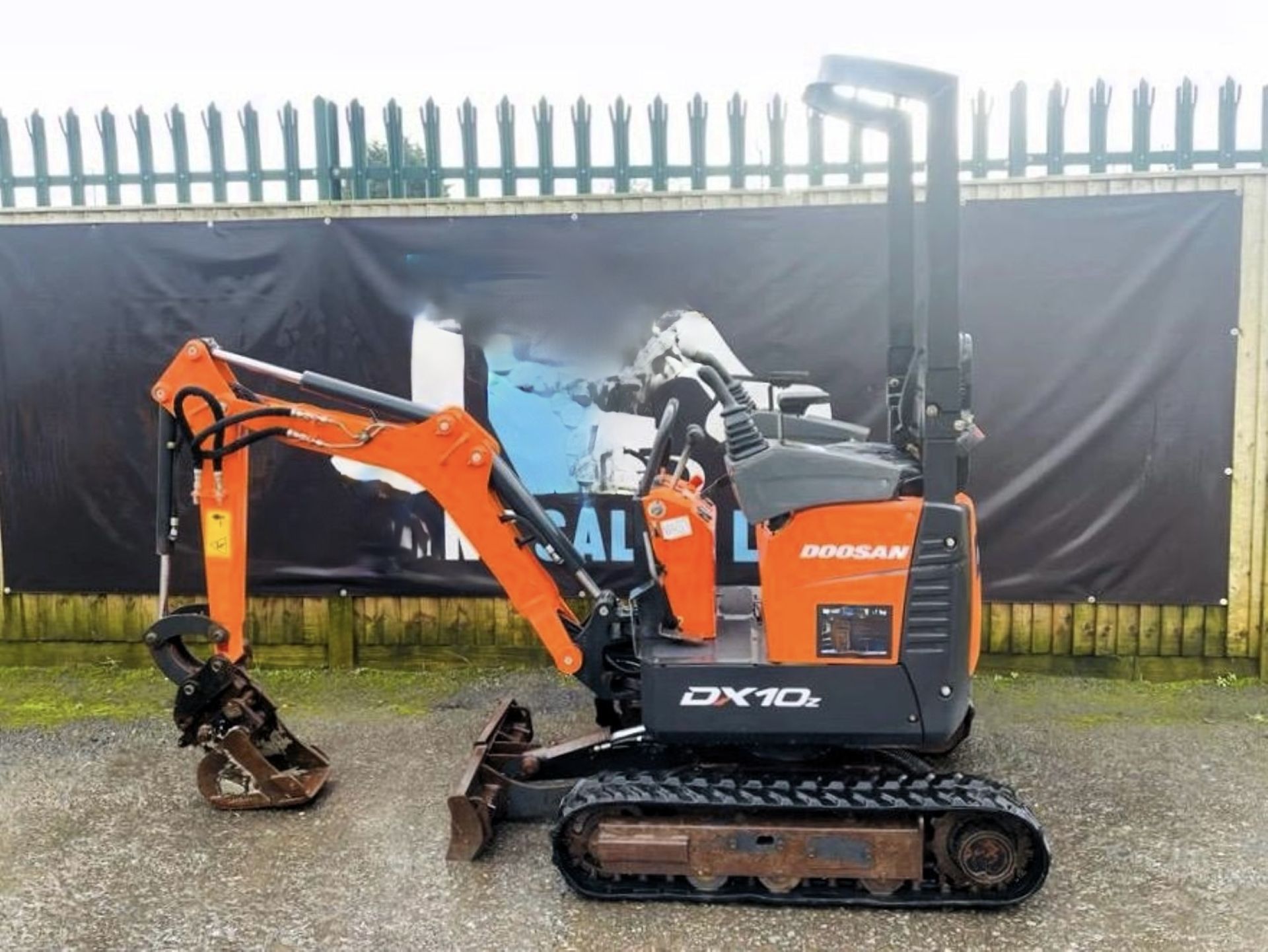 2018, DOOSAN DX10Z EXCAVATOR - Bild 7 aus 16