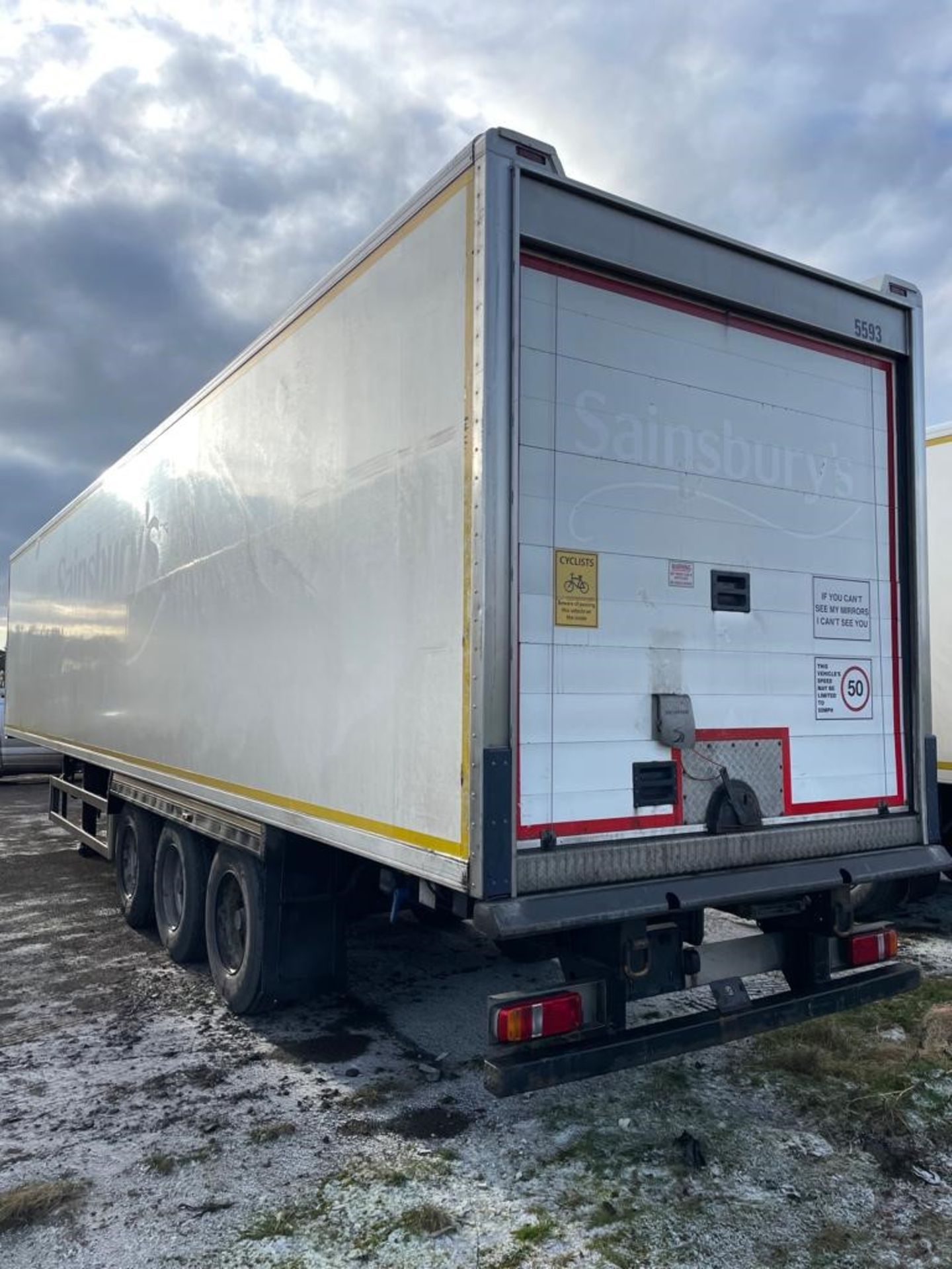 2014 G&A 13.6m Tri Axle Refrigerated Multi-Temp Trailer - Image 10 of 12