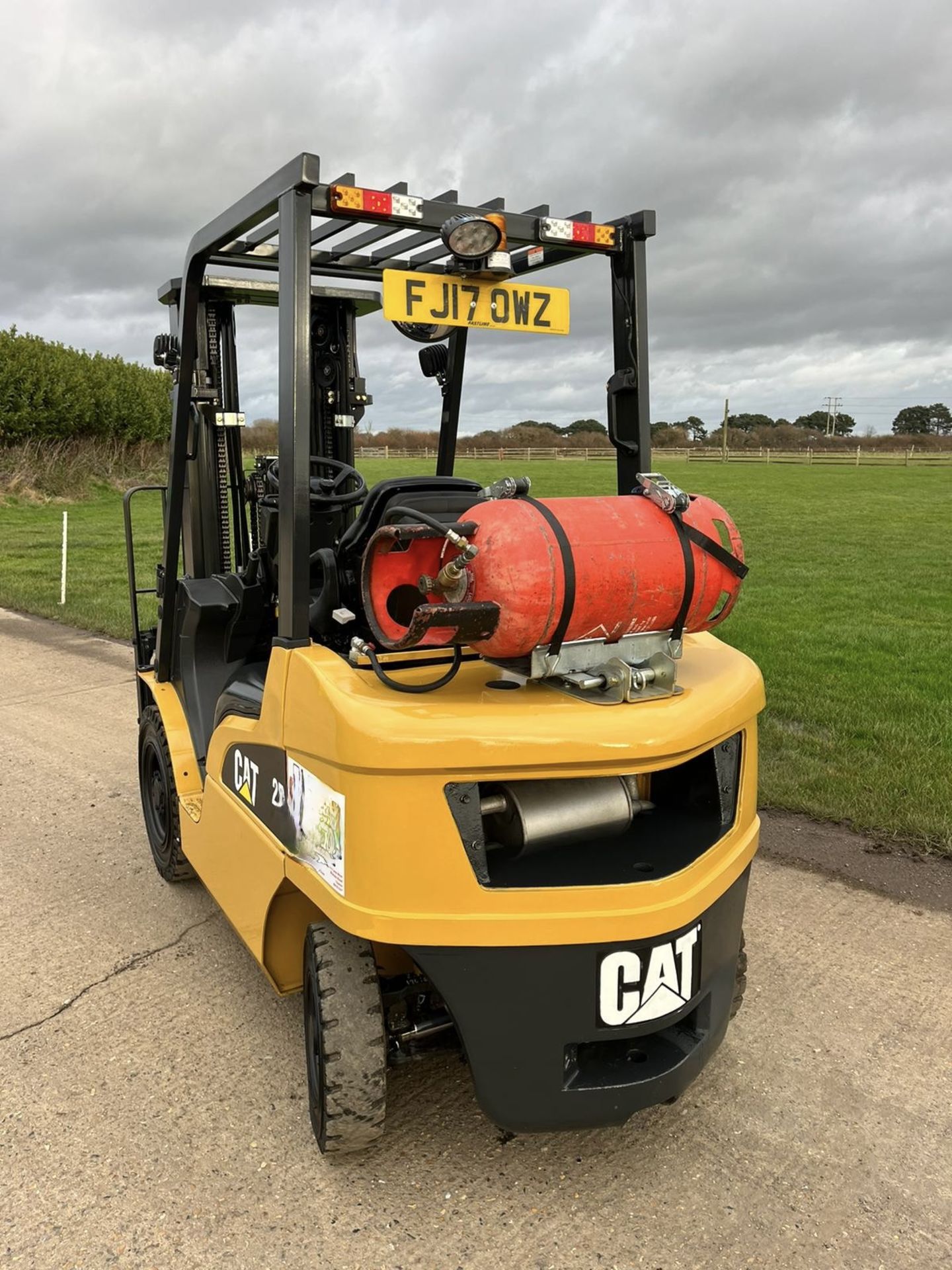 2017, CATERPILLAR 2.5 Tonne Gas Forklift (Container) Triple Mast - Bild 9 aus 10