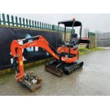 2021, KUBOTA U17-3A EXCAVATOR