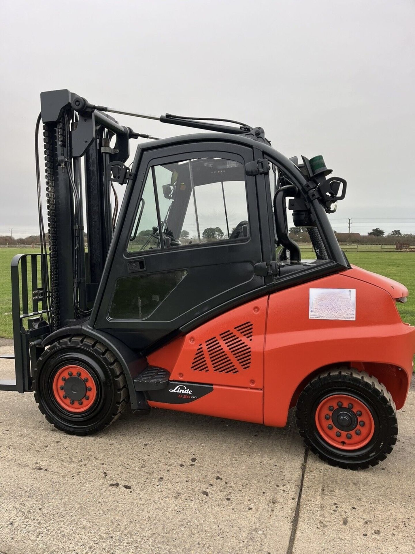 2015, LINDE H50 Diesel Forklift Truck - Bild 8 aus 11