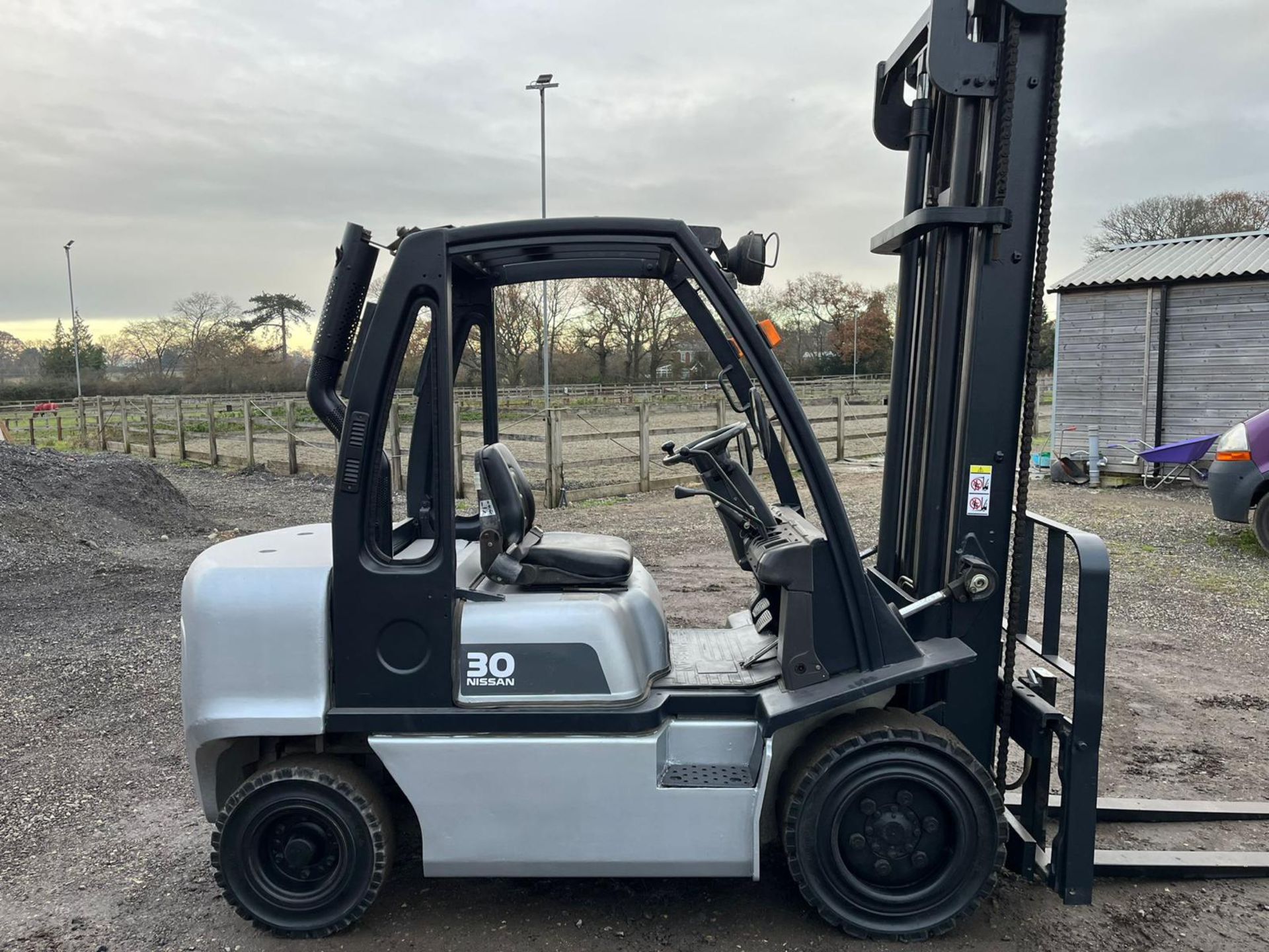 2007, NISSAN - 3 Tonne Diesel Forklift - Bild 3 aus 9