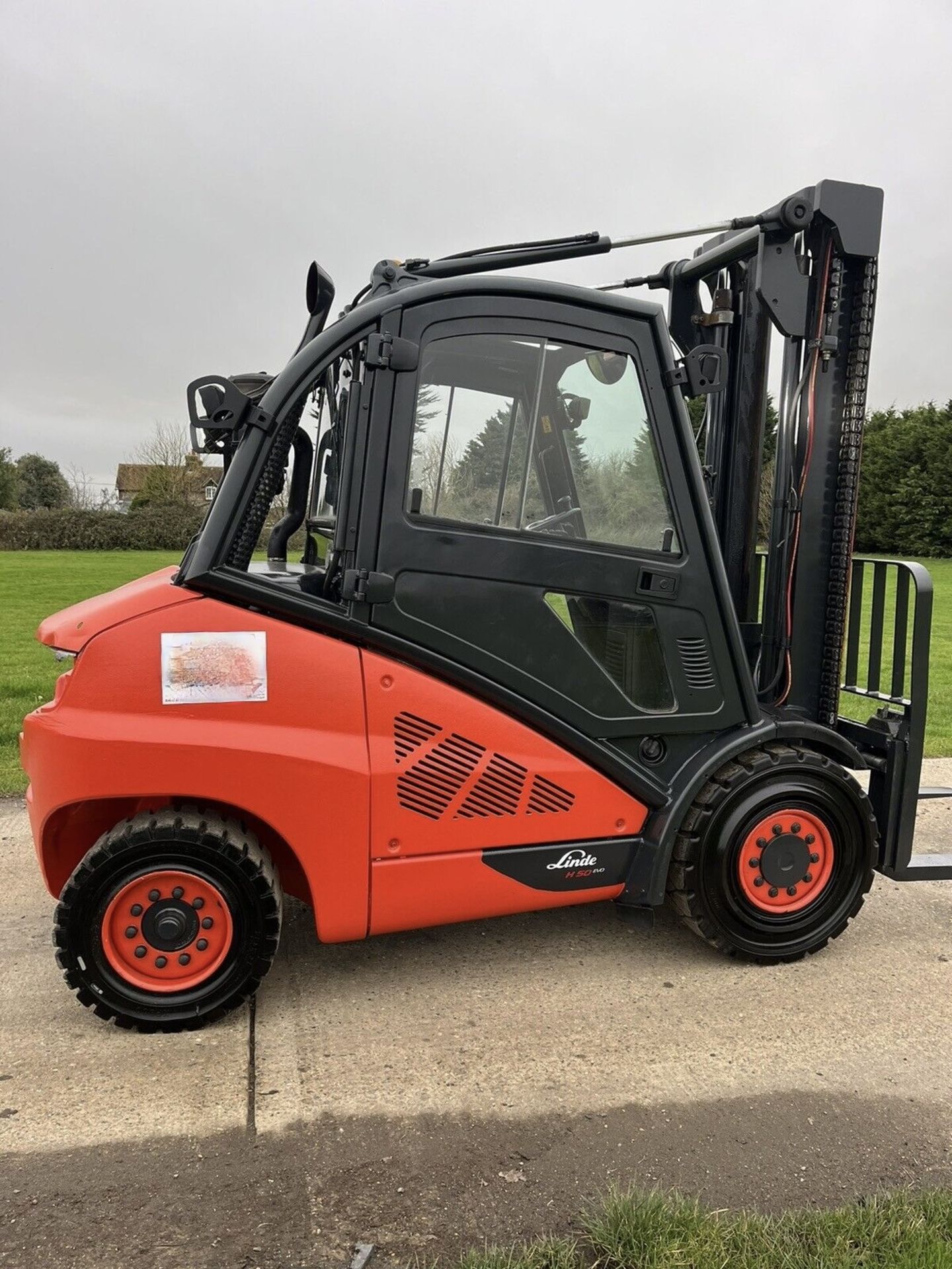 2015, LINDE H50 Diesel Forklift Truck - Bild 7 aus 11