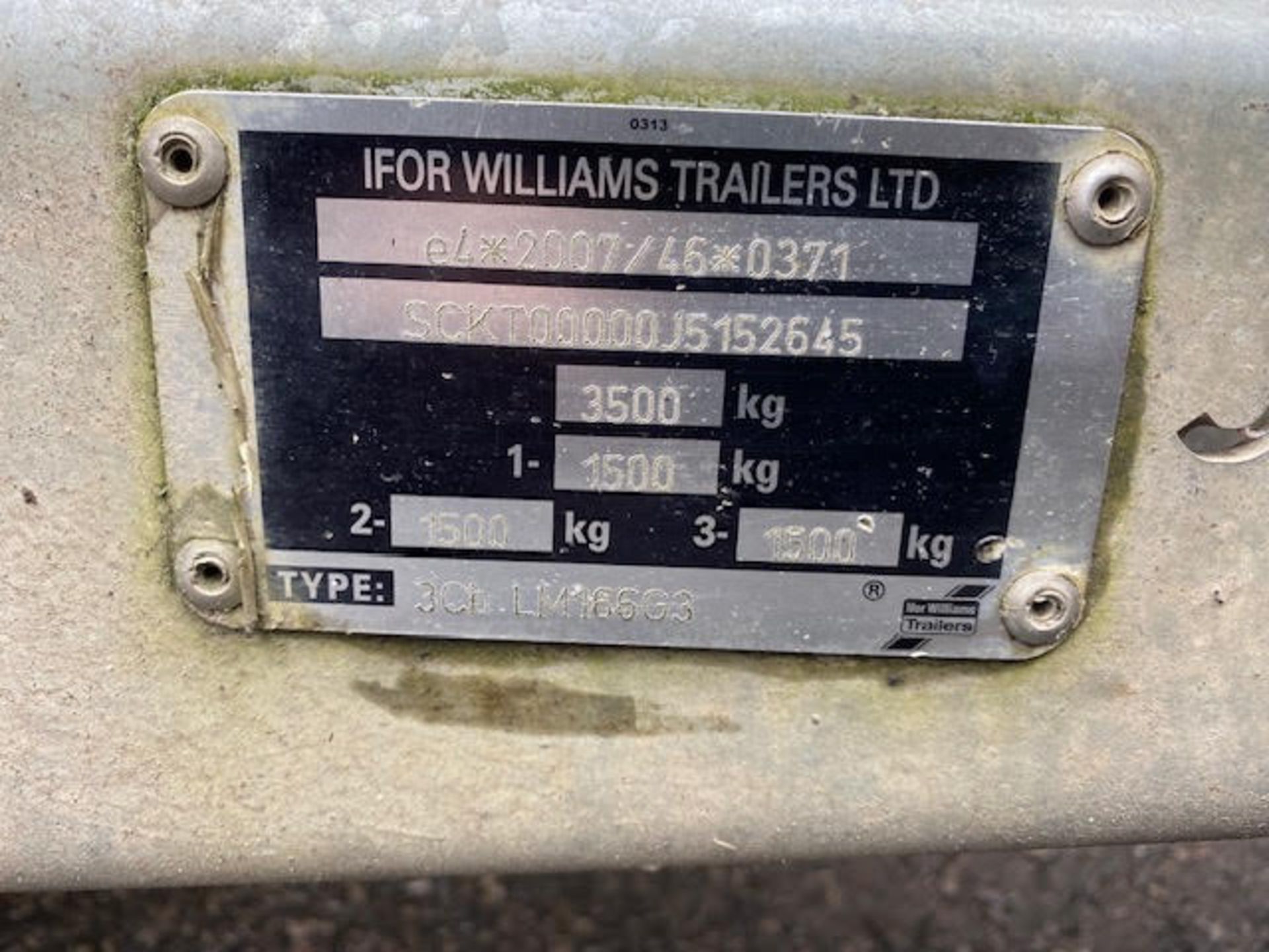 IFOR WILLIAMS Model LM166G3 - Tri Axle Trailer - Image 3 of 4