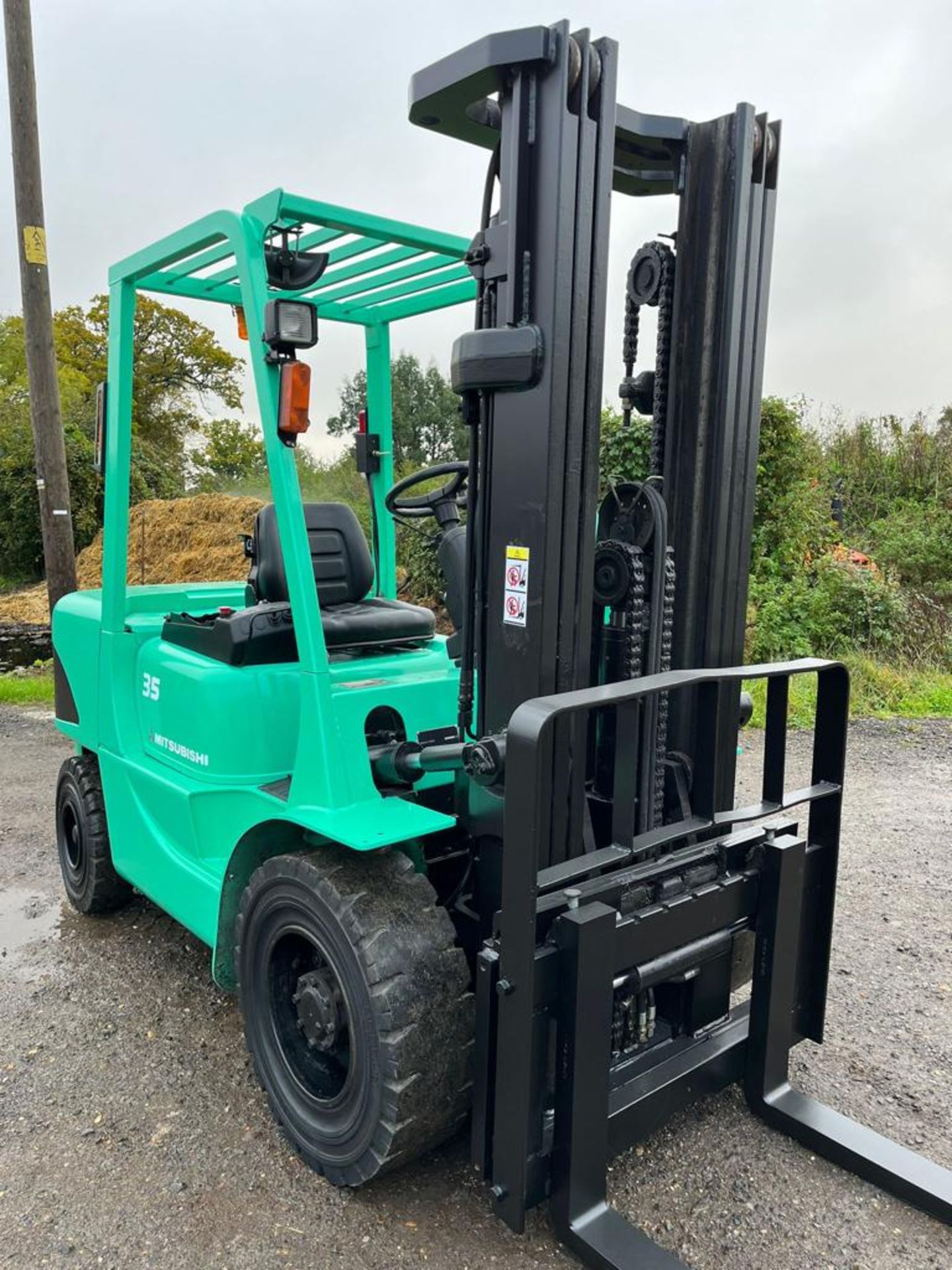 MITSUBISHI, 3.5 Tonne Diesel Forklift - Image 4 of 9