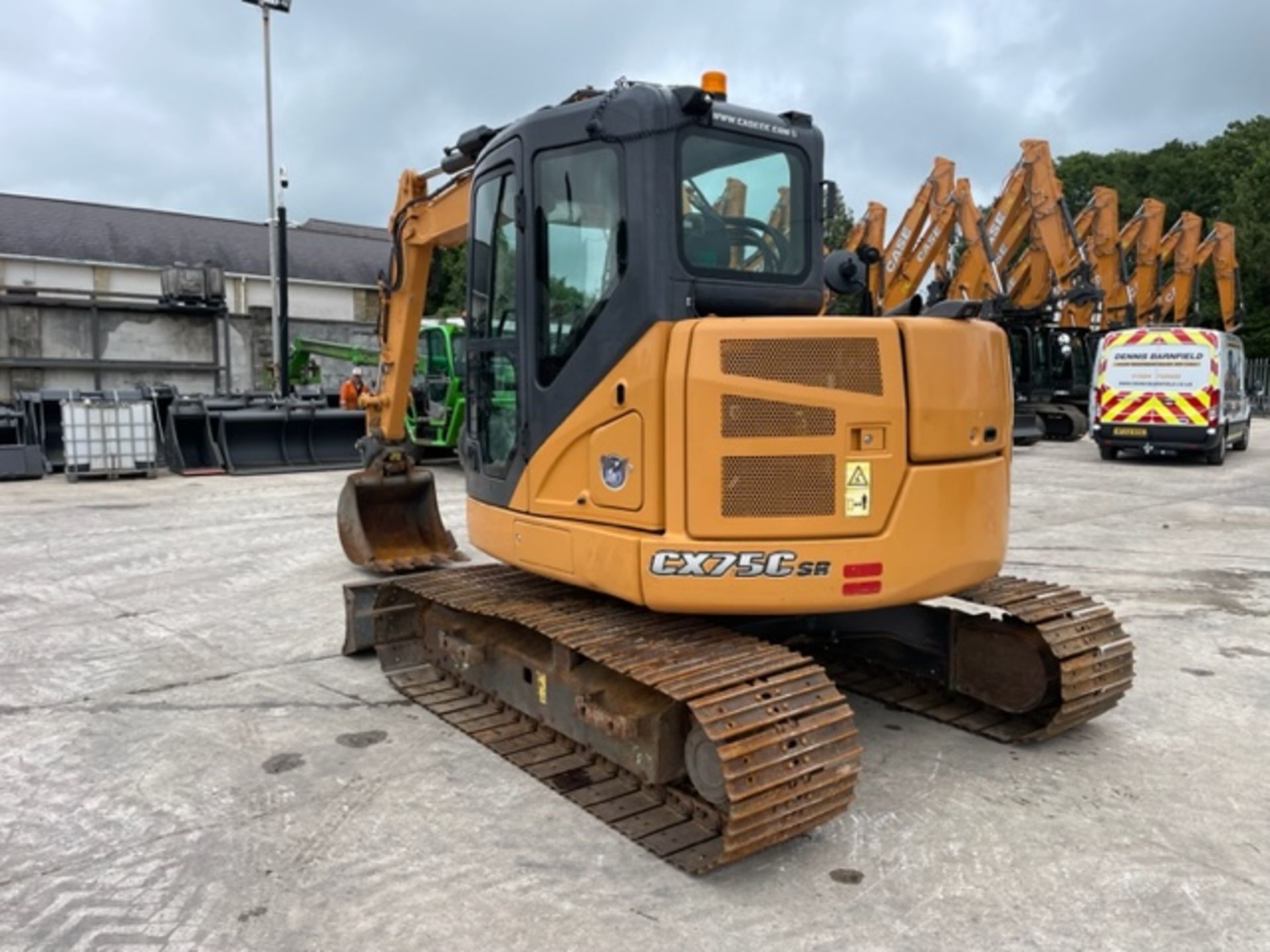 2014 CASE CX75C MIDI EXCAVATOR - Image 12 of 15