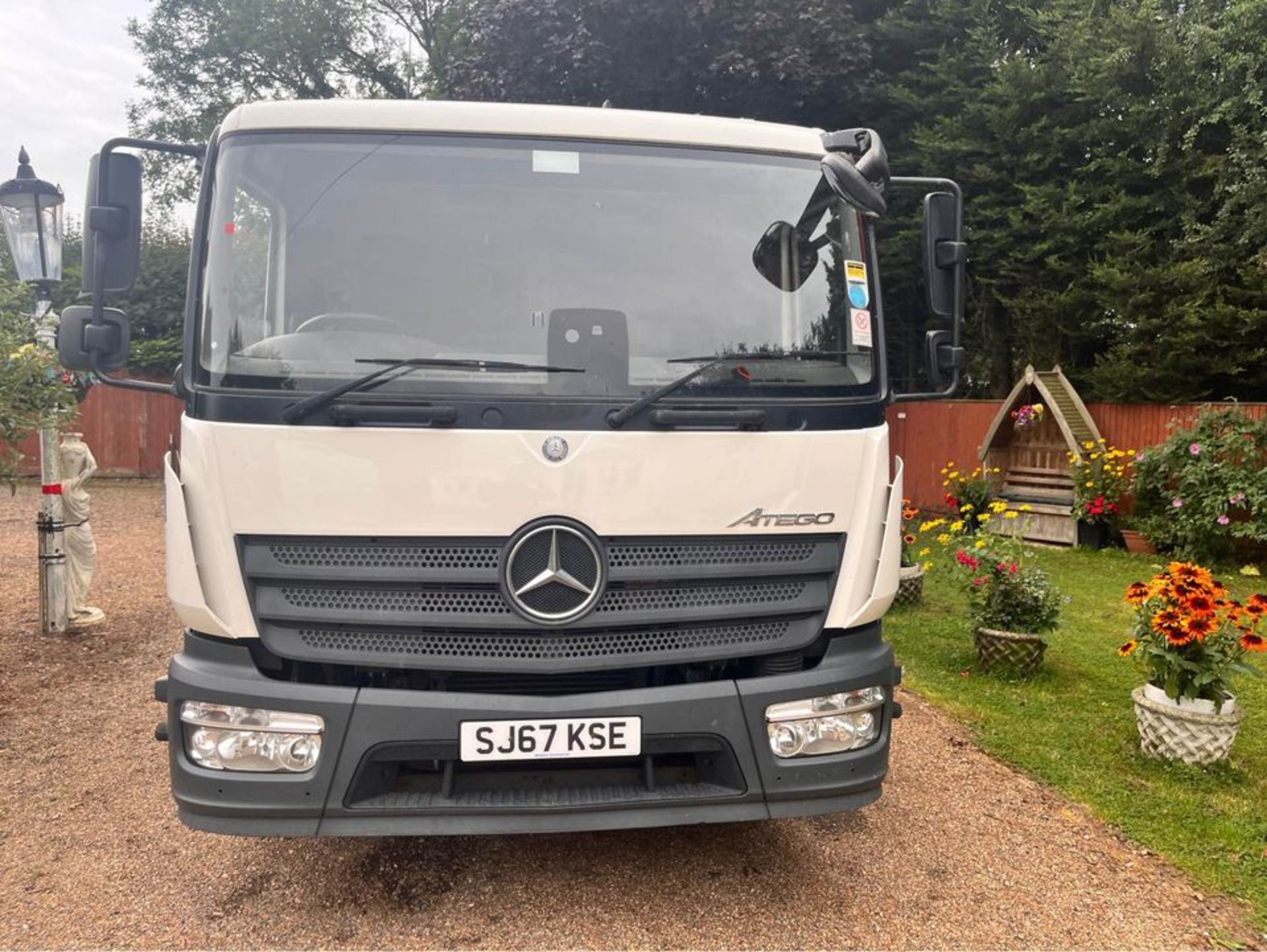 2017, Mercedes-Benz ATEGO - 1218 HIAB 20ft Dropside Truck - Image 6 of 20