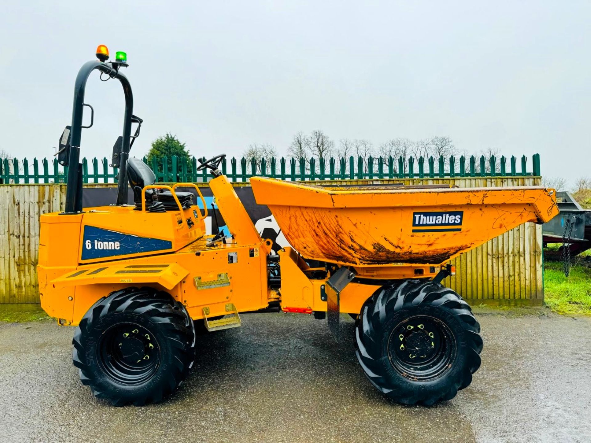 2017, THWAITES 6 T SWIVEL Dumper - Bild 3 aus 17