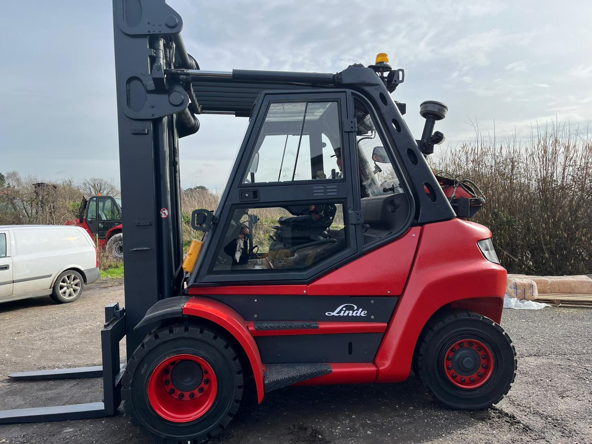 2015, LINDE H70T, 7 Tonne Gas Forklift