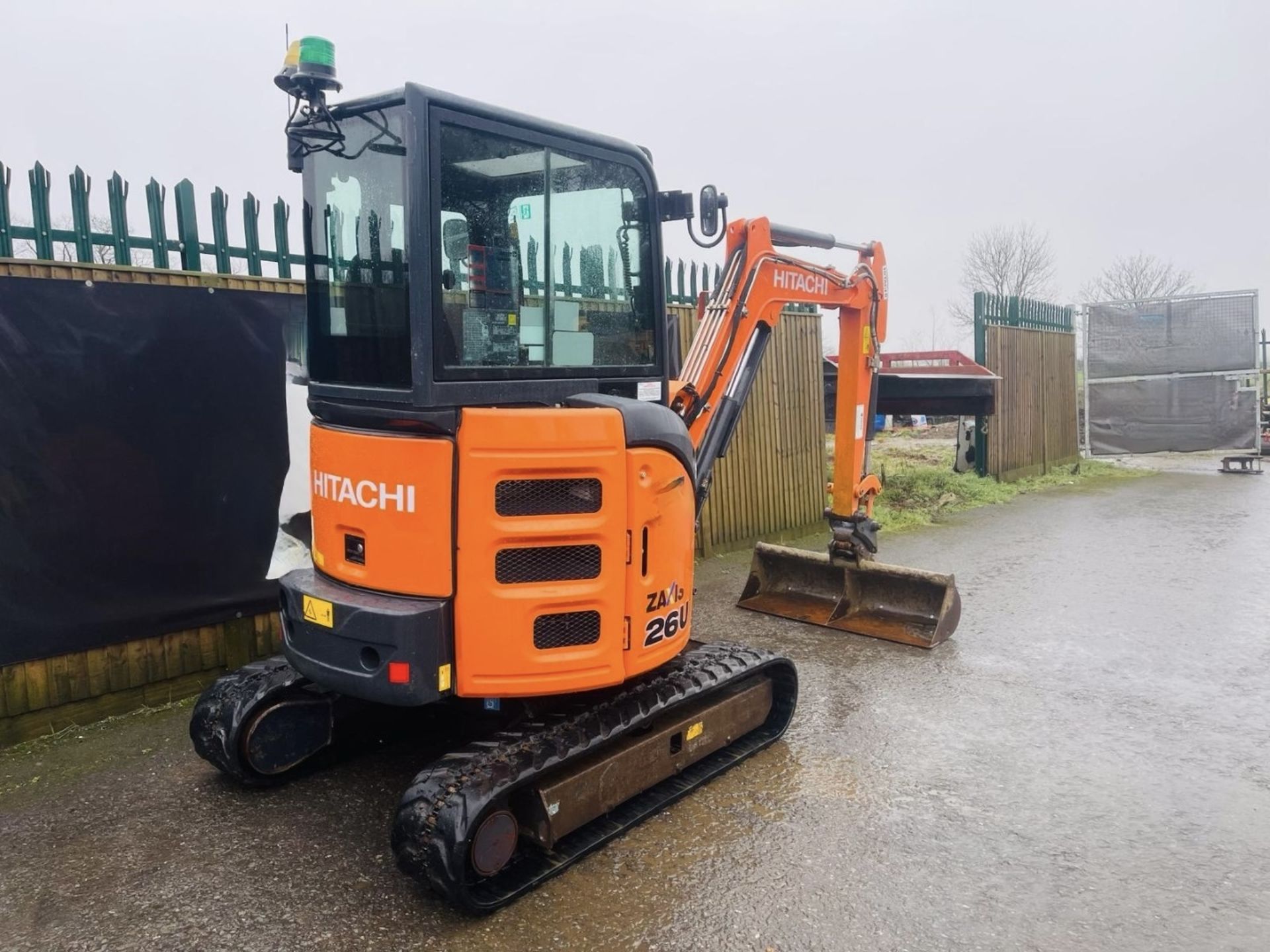 2018, HITACHI ZX26U-5A EXCAVATOR - Image 3 of 14