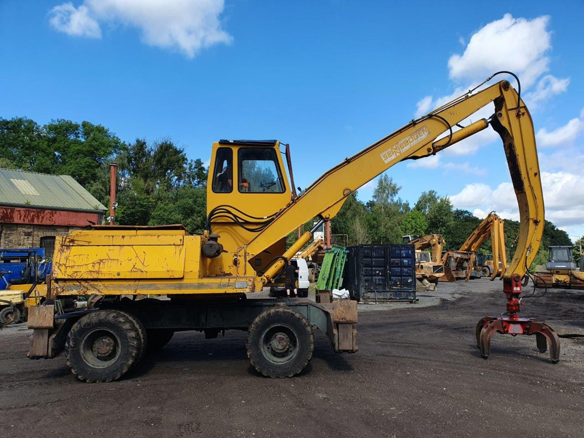 1988, SENNEBOGEN 216 Scrap Handler