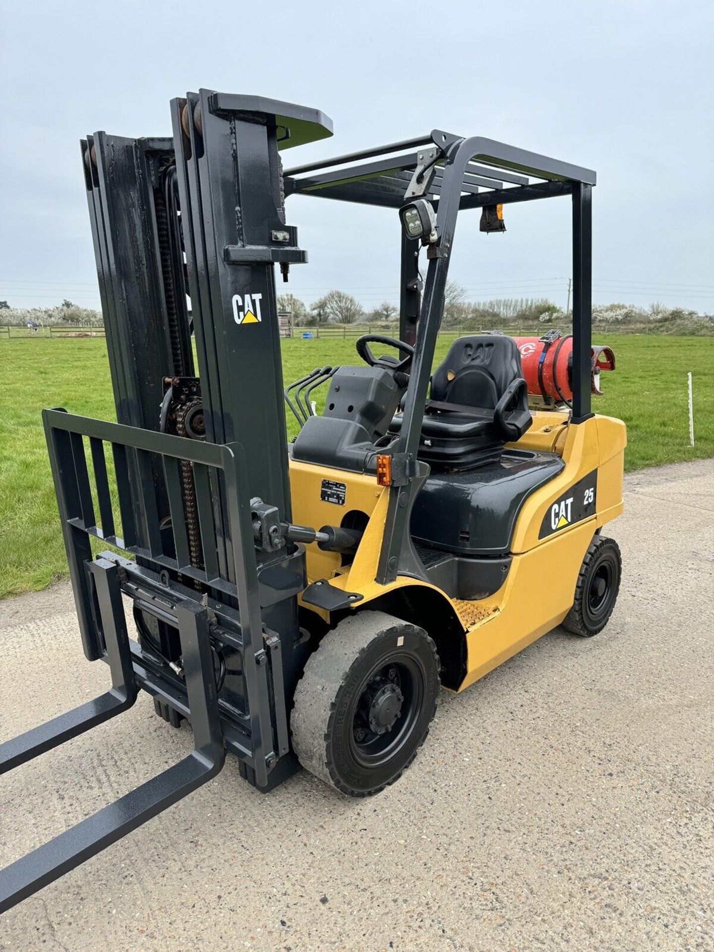 CATERPILLAR, 2.5 Tonne - Gas Forklift (Container, Triple Mast, Side Shift)