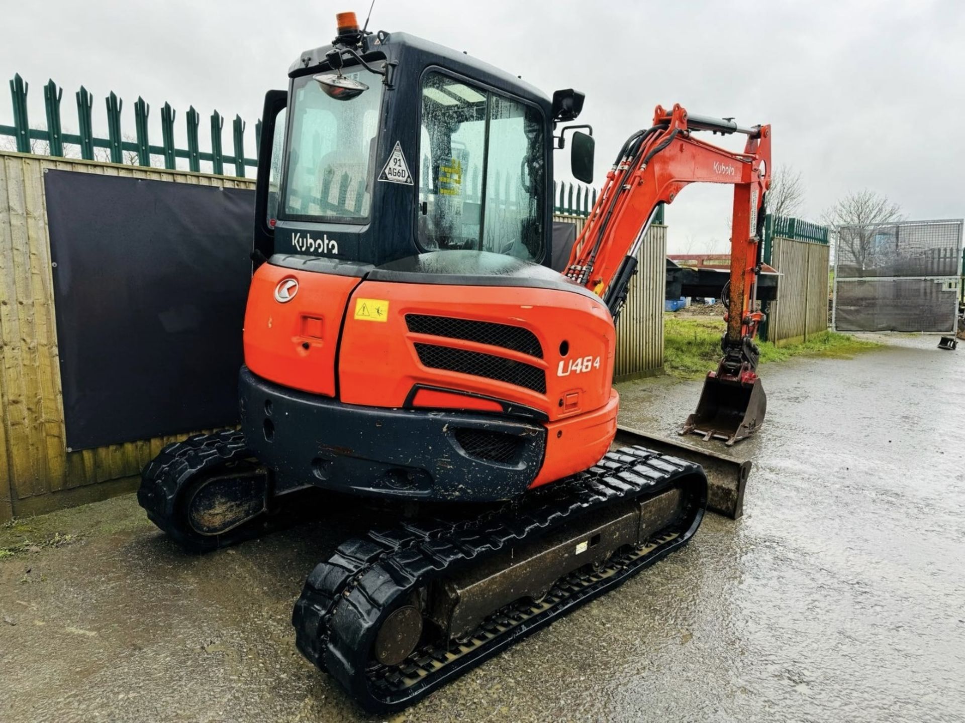 2012, KUBOTA U48-4 EXCAVATOR - Bild 3 aus 15