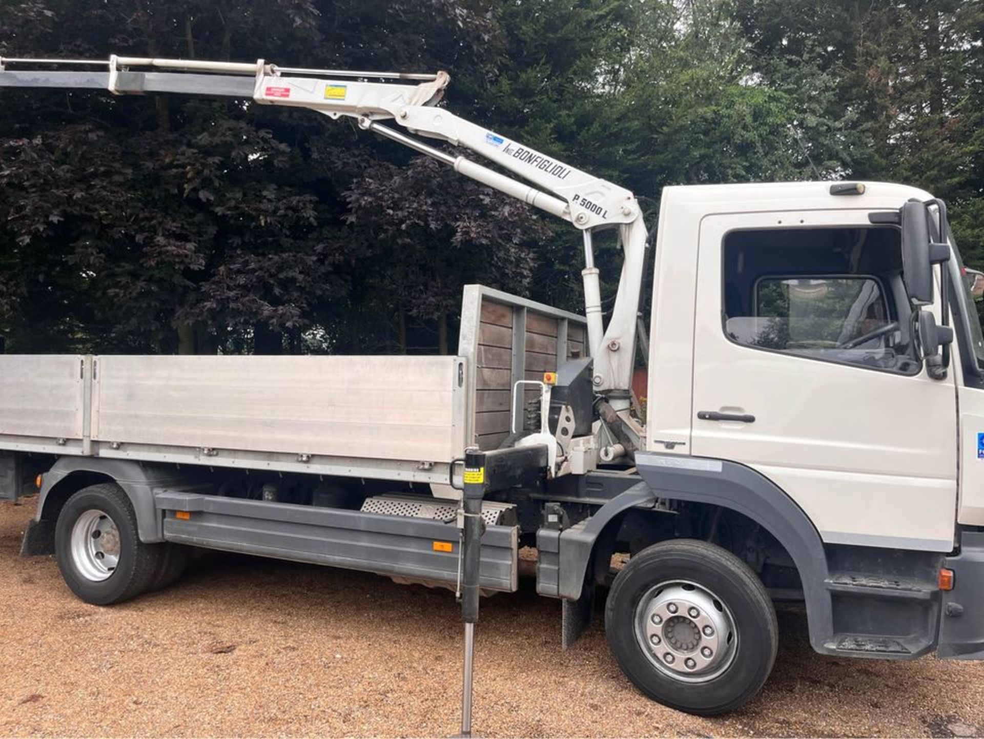 2017, Mercedes-Benz ATEGO - 1218 HIAB 20ft Dropside Truck