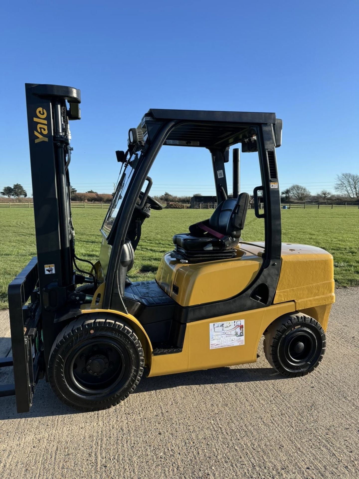 YALE, 3.5 Ton Diesel Forklift Truck - Image 2 of 8