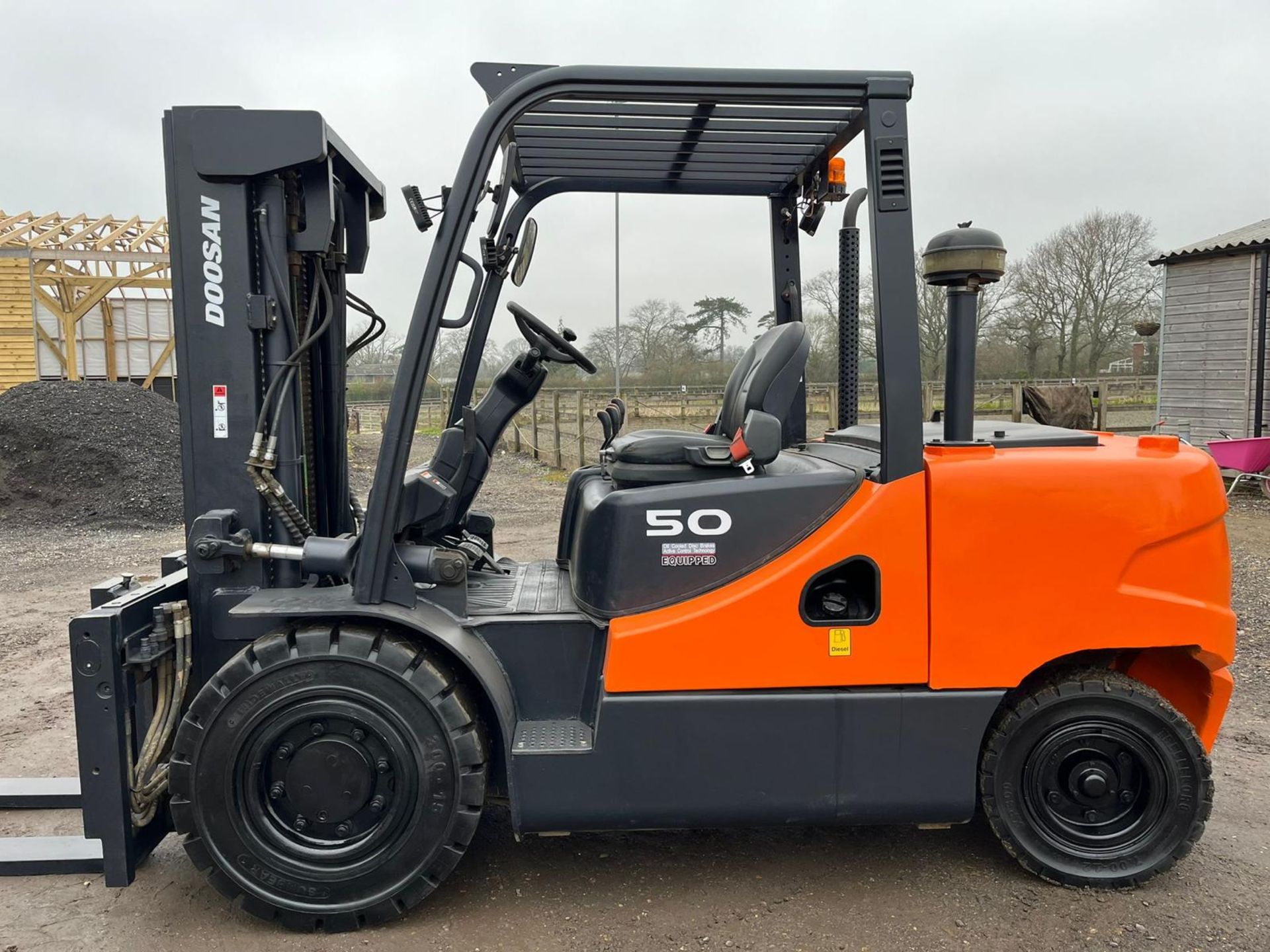 2010, DOOSAN - 5 Tonne, Diesel Forklift - Image 3 of 6