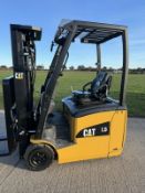 2017, CATERPILLAR - 1.5 Electric Forklift Truck (Container Spec)