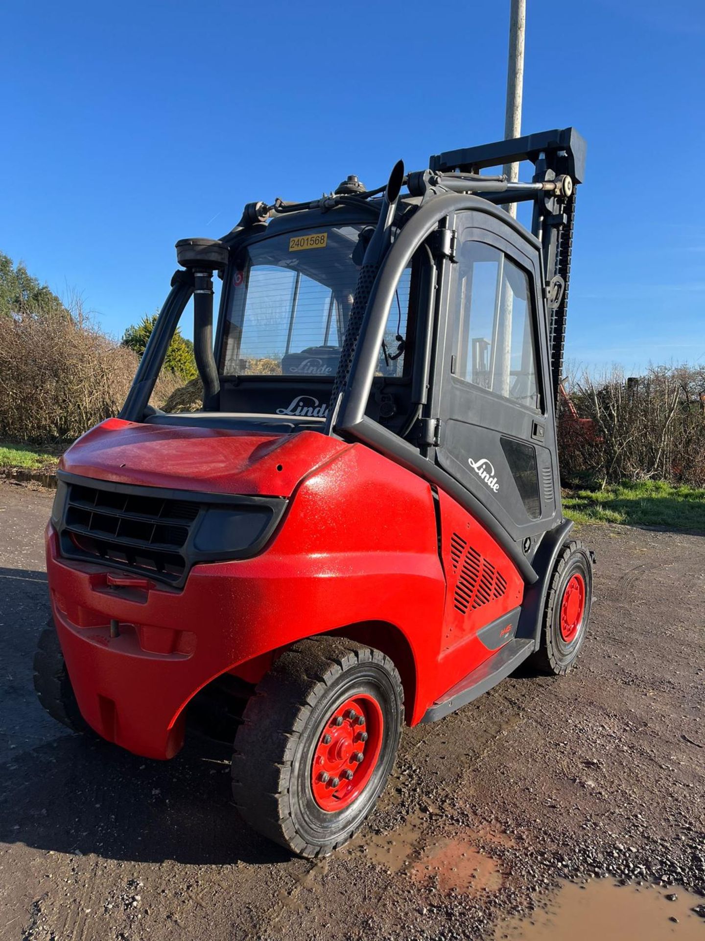 2016 - LINDE, H45D - 4.5 Tonne Diesel Forklift - Image 3 of 12