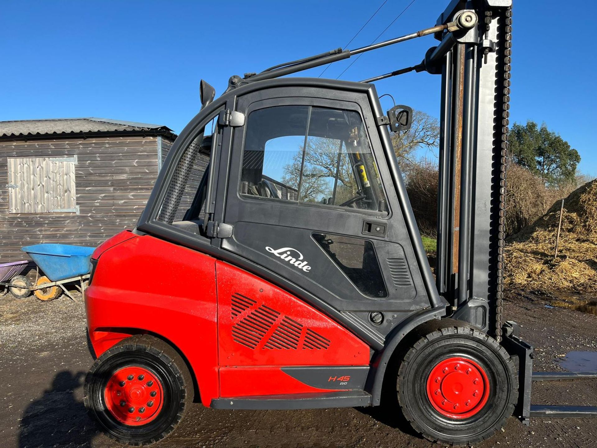 2016 - LINDE, H45D - 4.5 Tonne Diesel Forklift - Image 2 of 12