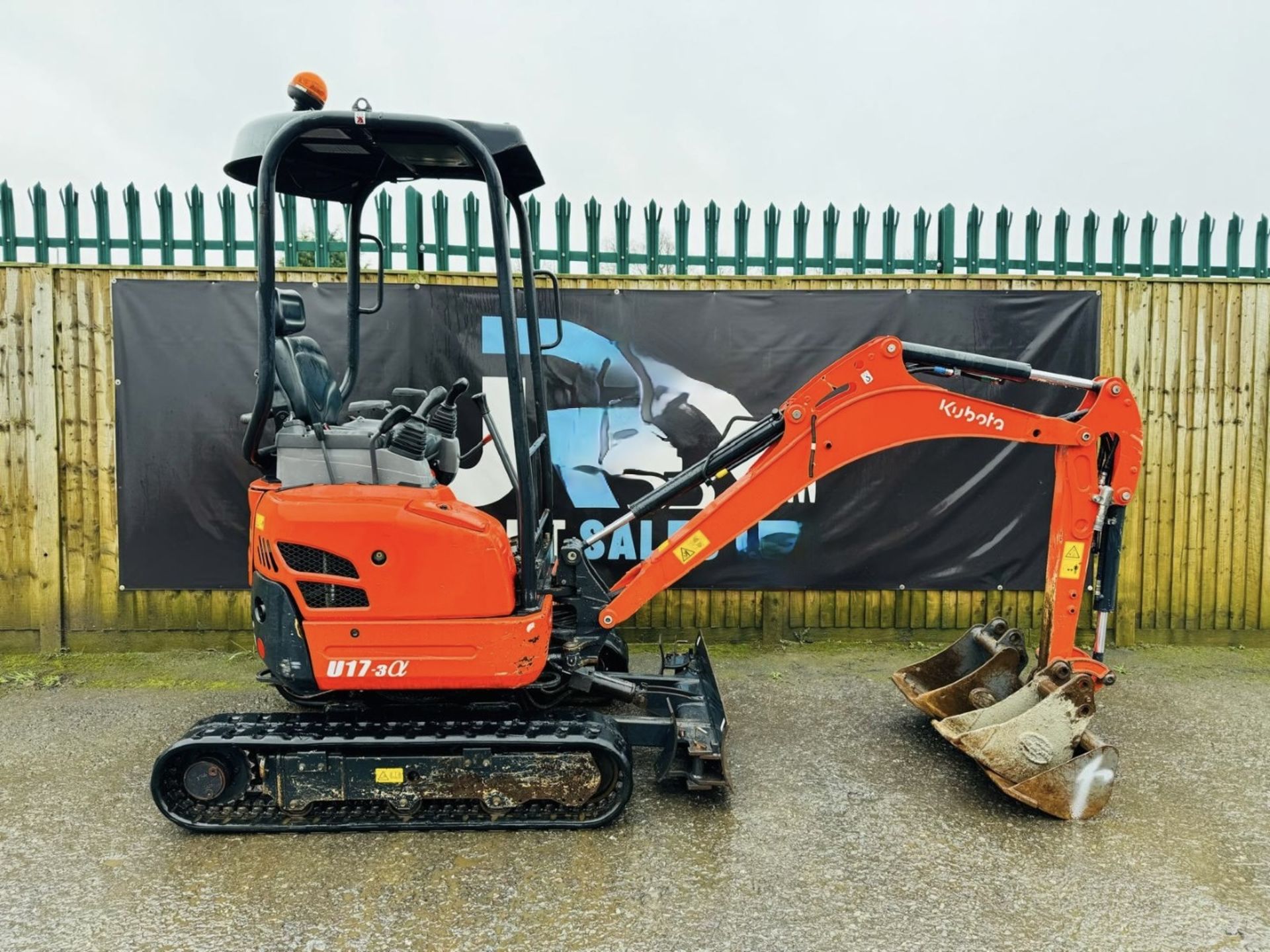 2021, KUBOTA U17-3A EXCAVATOR - Image 2 of 15