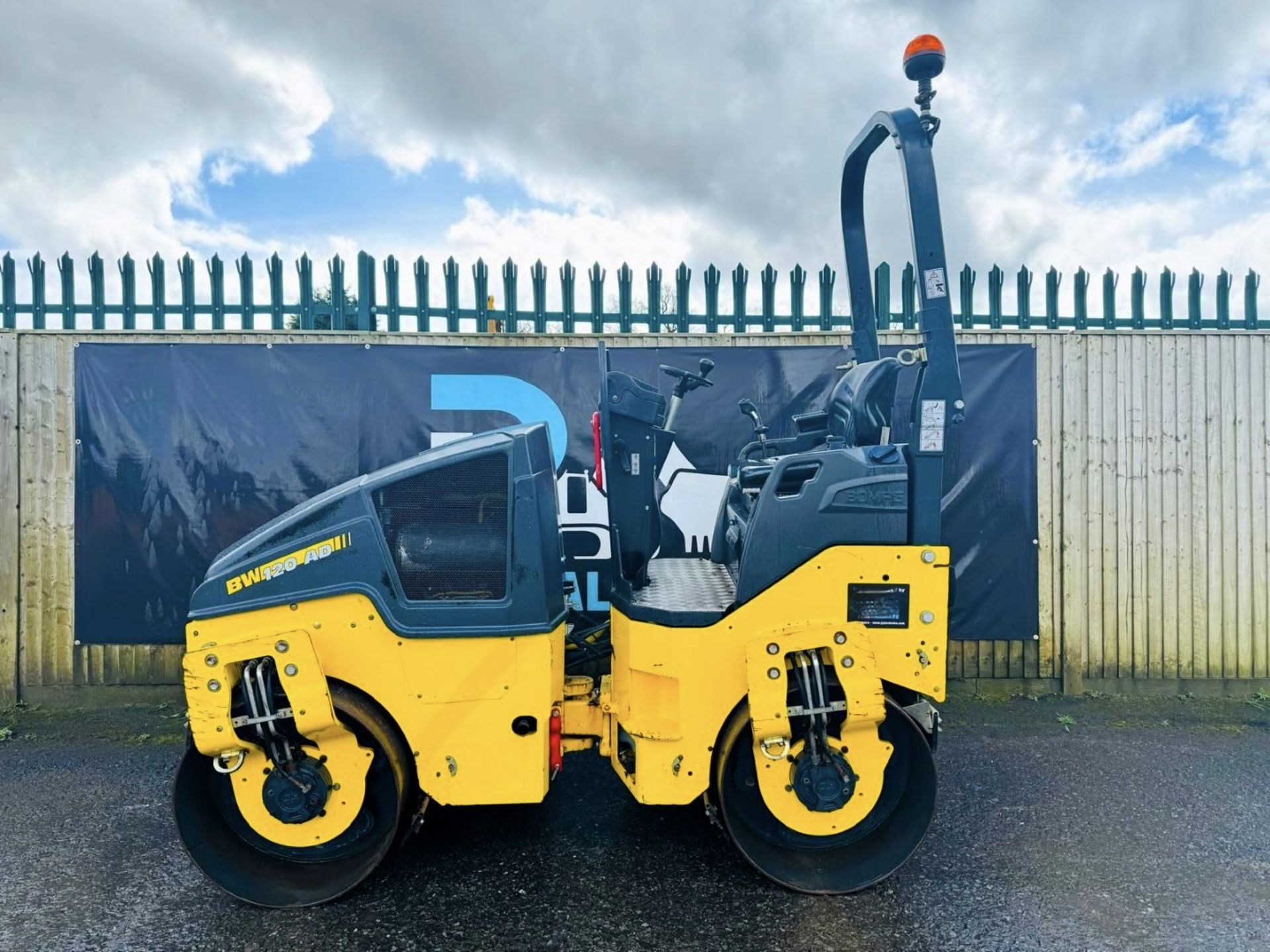 2017, BOMAG BW120 AD-5 ROLLER - Image 8 of 12