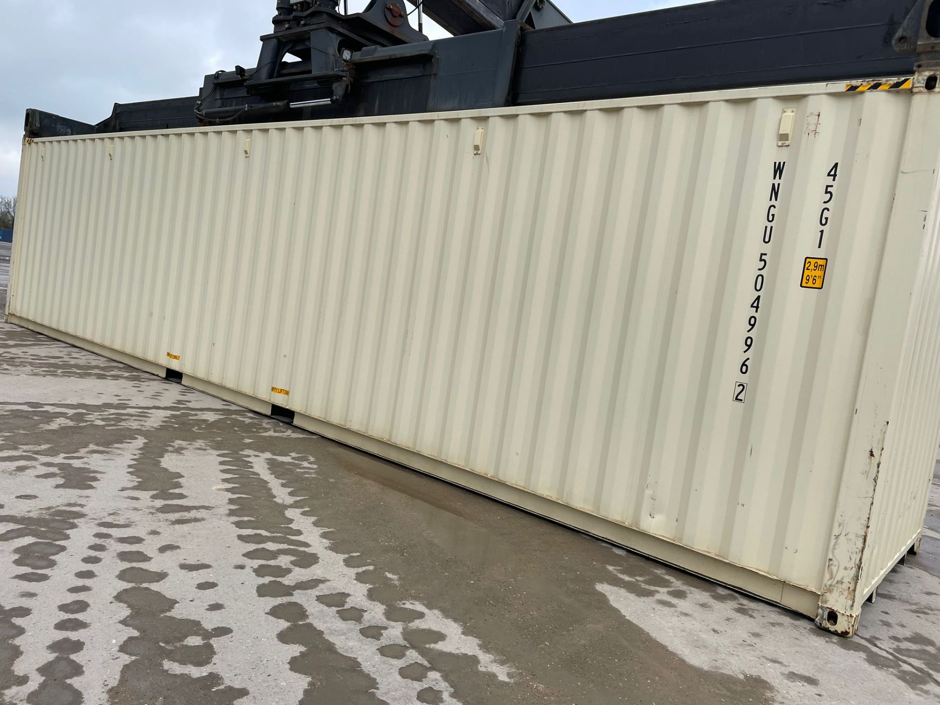 40ft HC Shipping Container - ref WNGU5049962 - NO RESERVE - Bild 3 aus 5
