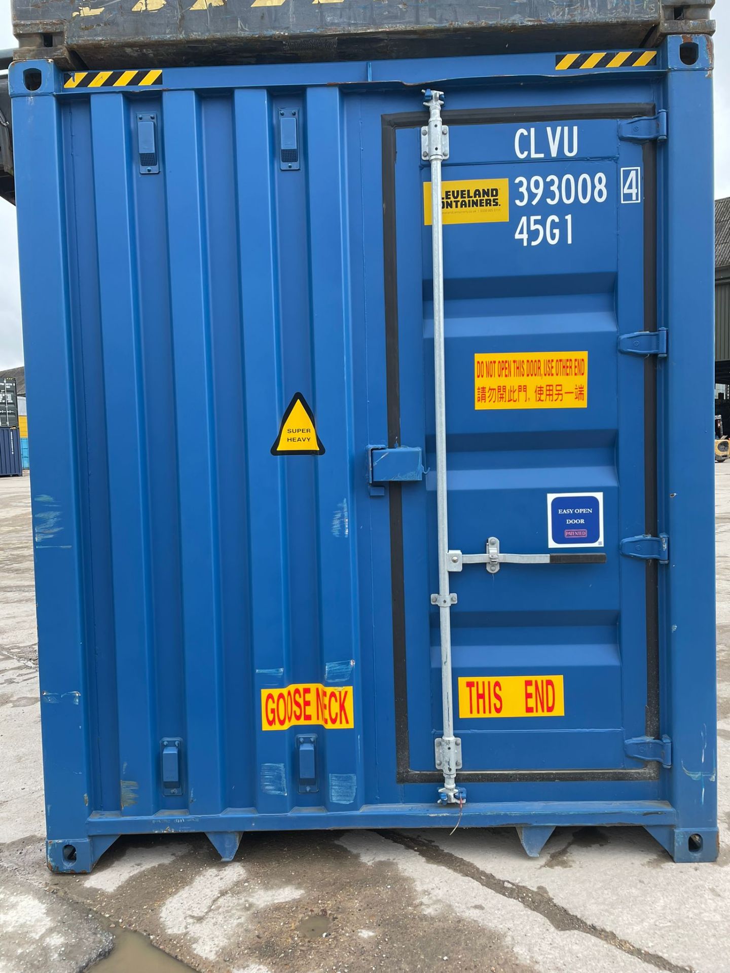 40ft HC Shipping Container - ref CLVU3930084 - NO RESERVE - Bild 2 aus 5