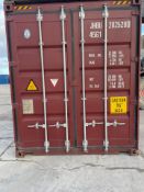 40ft HC Shipping Container - ref JHBU2025290 - NO RESERVE