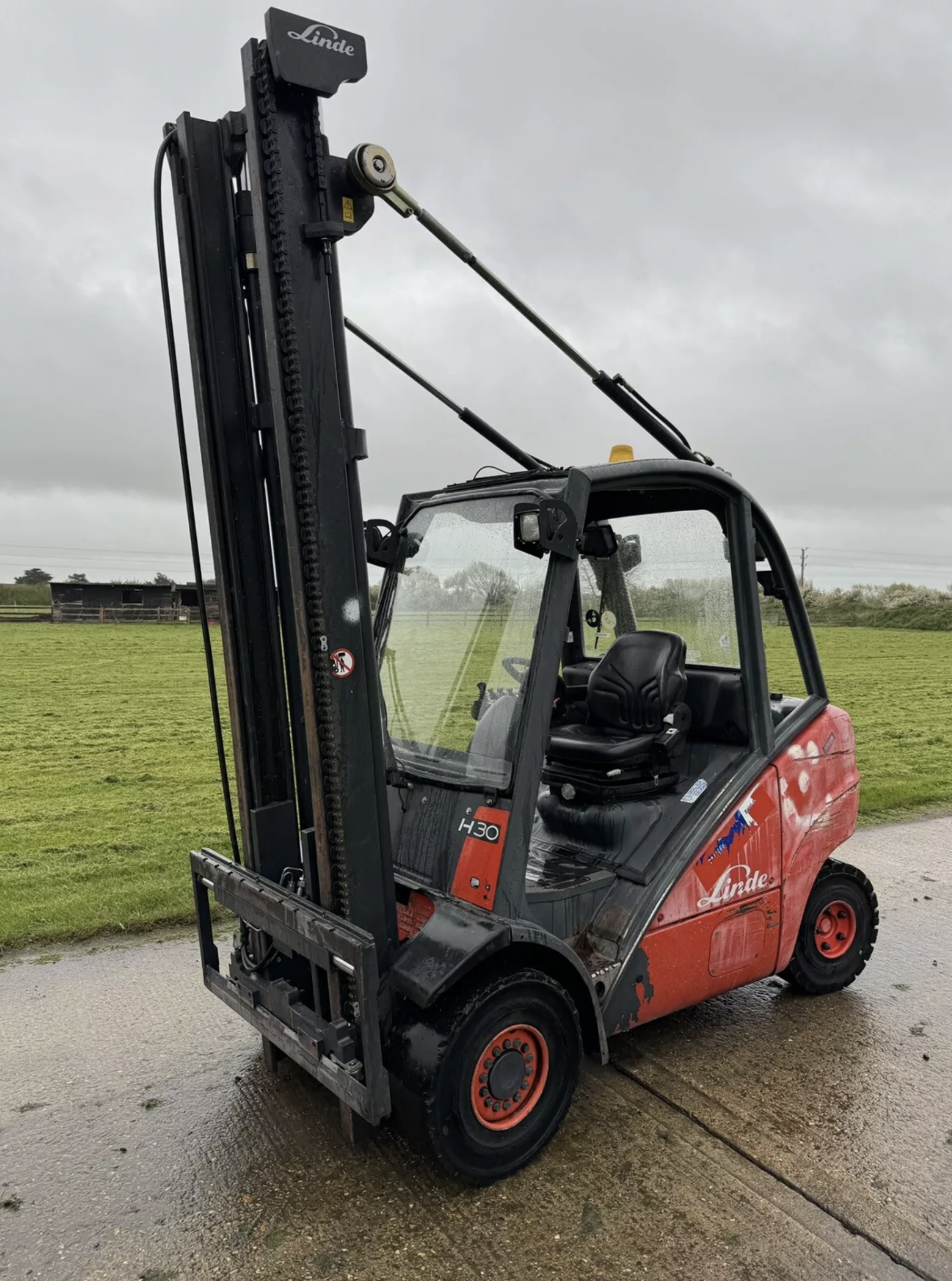 LINDE, H30 Diesel Forklift Truck