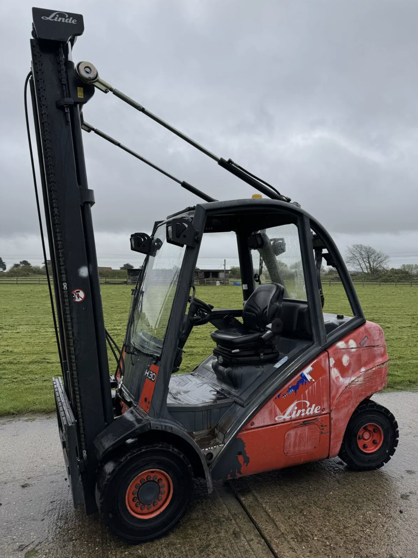 LINDE, H30 Diesel Forklift Truck - Image 5 of 5