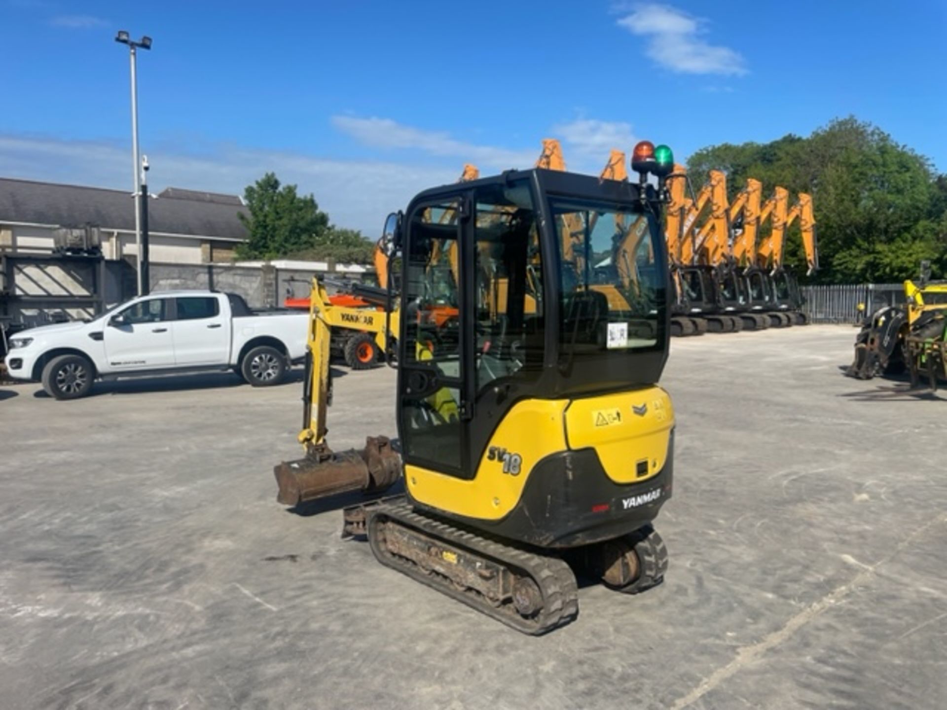 2020 YANMAR SV18 MINI EXCAVATOR - Bild 12 aus 12