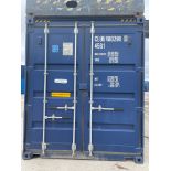 40ft HC Shipping Container - ref CEUU4802980 - NO RESERVE