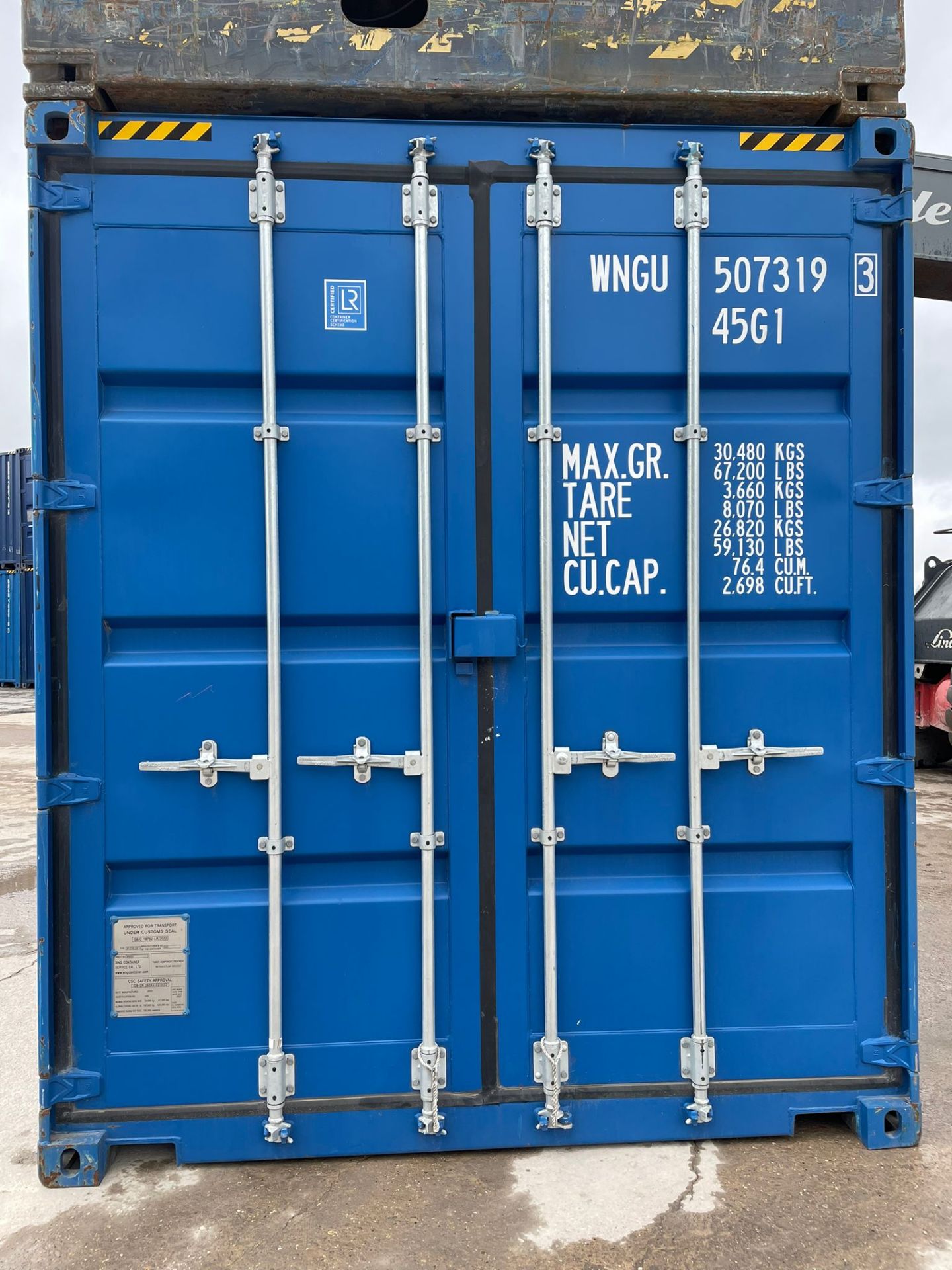 40ft HC Shipping Container - ref WNGU5073193 - NO RESERVE