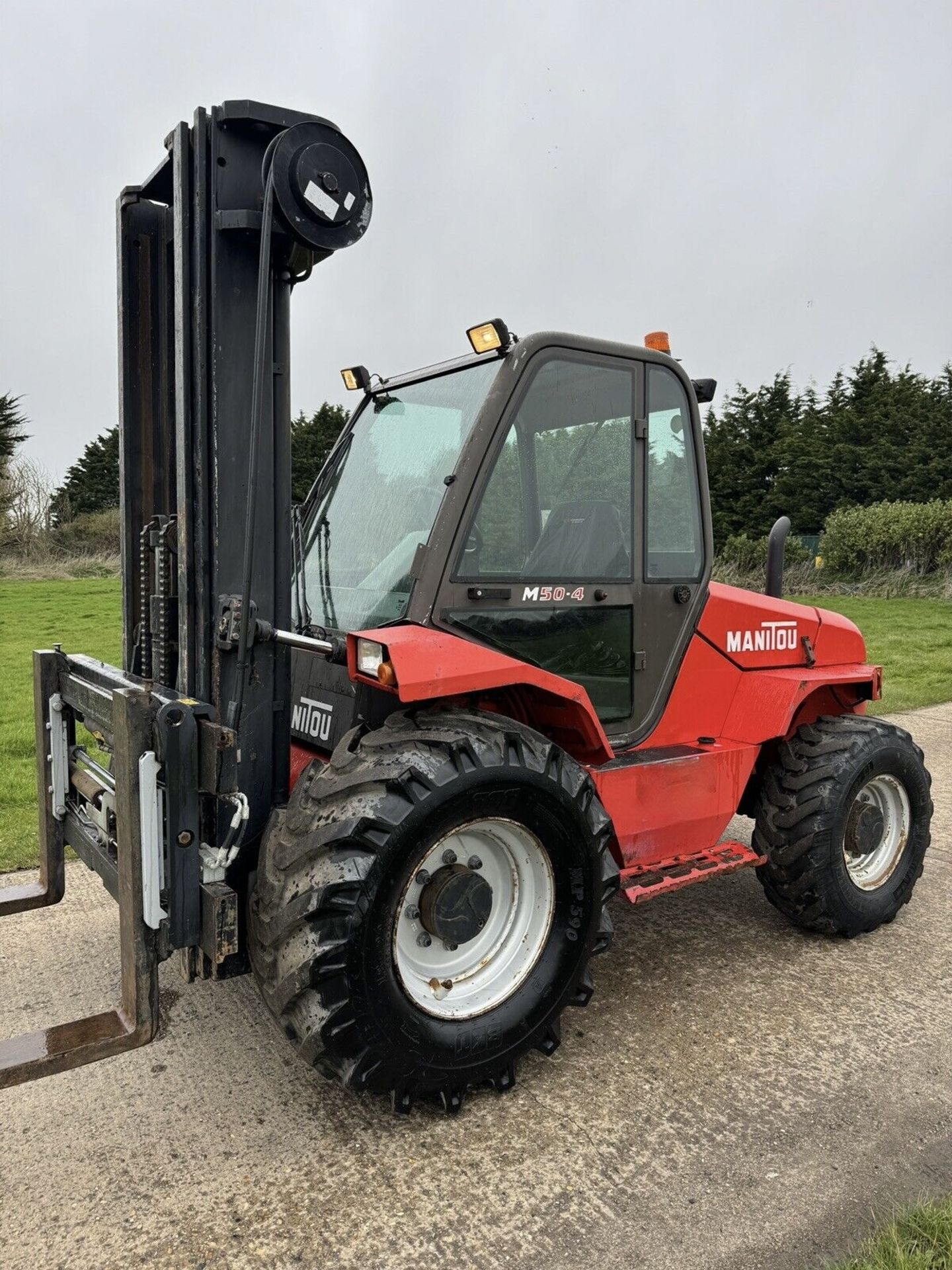 Manitou MC50 - 5 Tonne 4WD Rough Terrain Forklift (Fork Position & Side Shift)