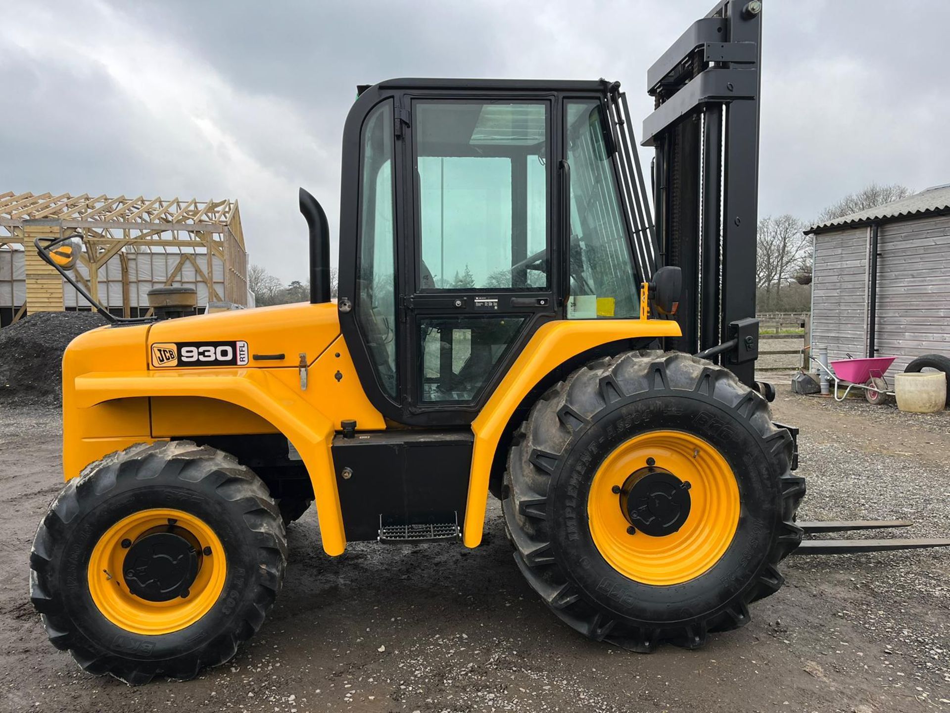 2010, JCB 930 - 4WD Rough Terrain Forklift. - Bild 6 aus 6