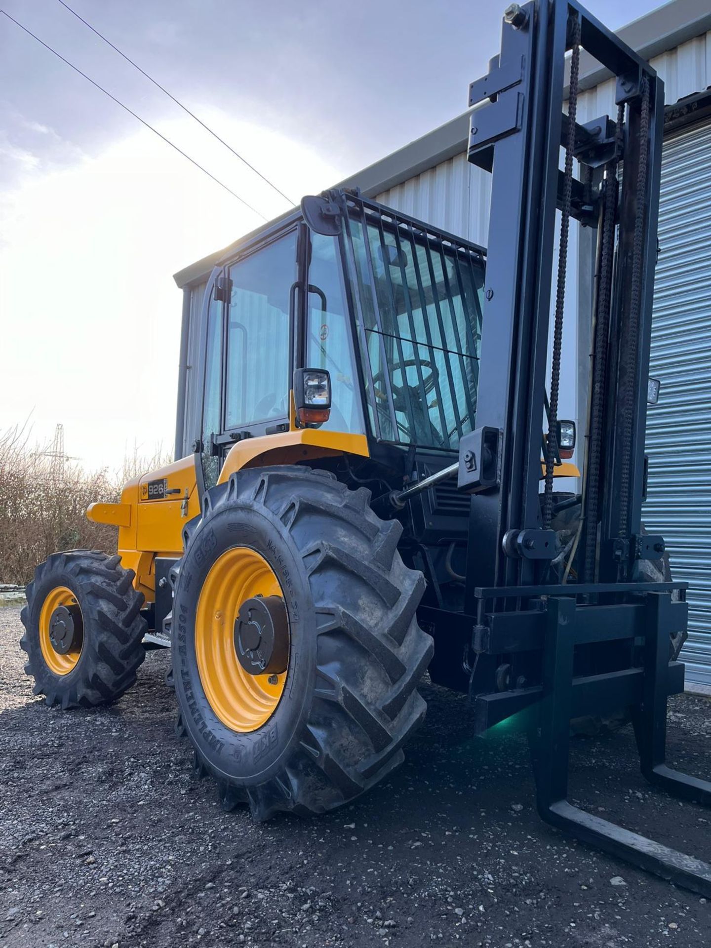 2007, JCB 926 - 2.6 tonne 4WD Rough Terrain Forklift - Image 7 of 12