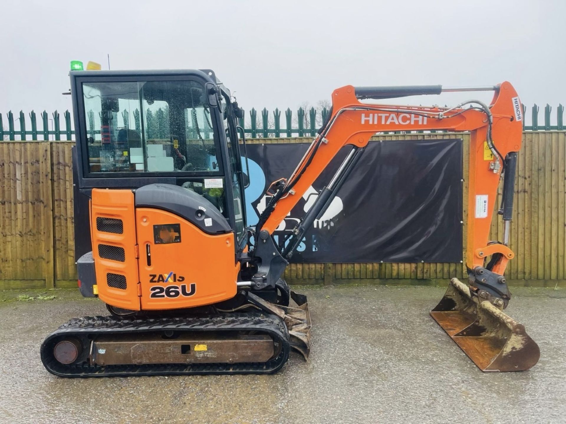 2018, HITACHI ZX26U-5A EXCAVATOR - Image 7 of 14