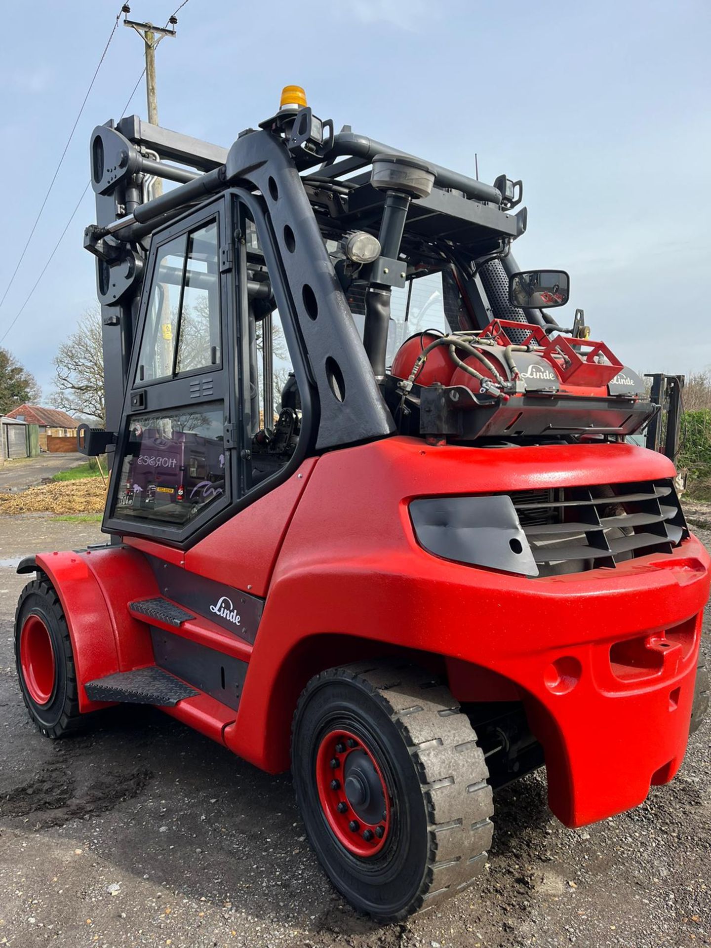 2015, LINDE H70T, 7 Tonne Gas Forklift - Image 5 of 8