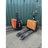 2 x BT 2 Tonne Electric Pallet Truck