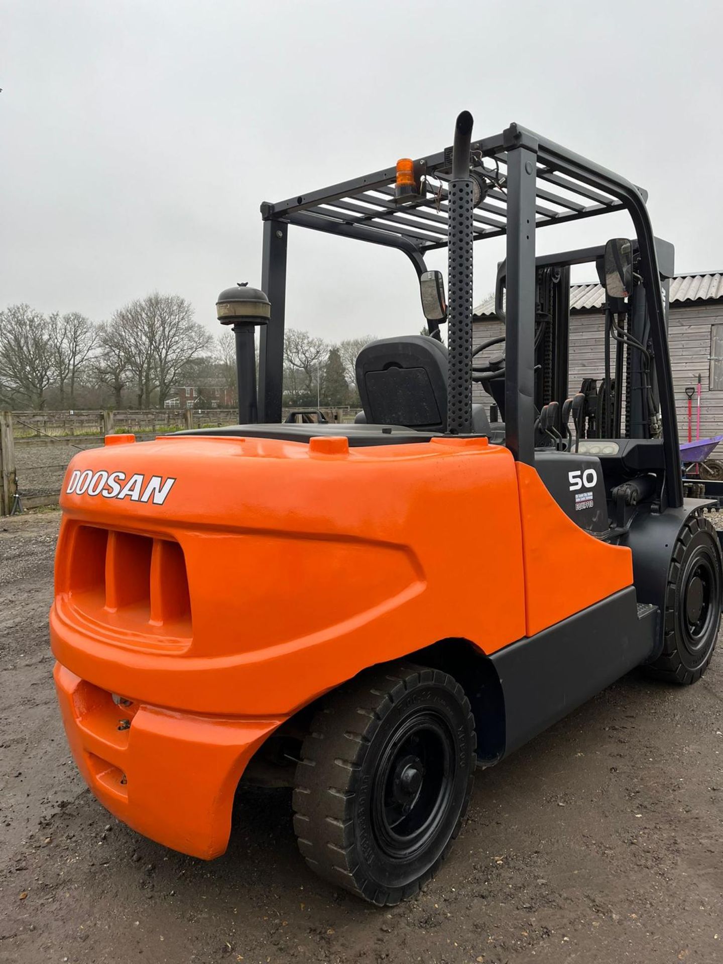 2010, DOOSAN - 5 Tonne, Diesel Forklift - Bild 5 aus 6